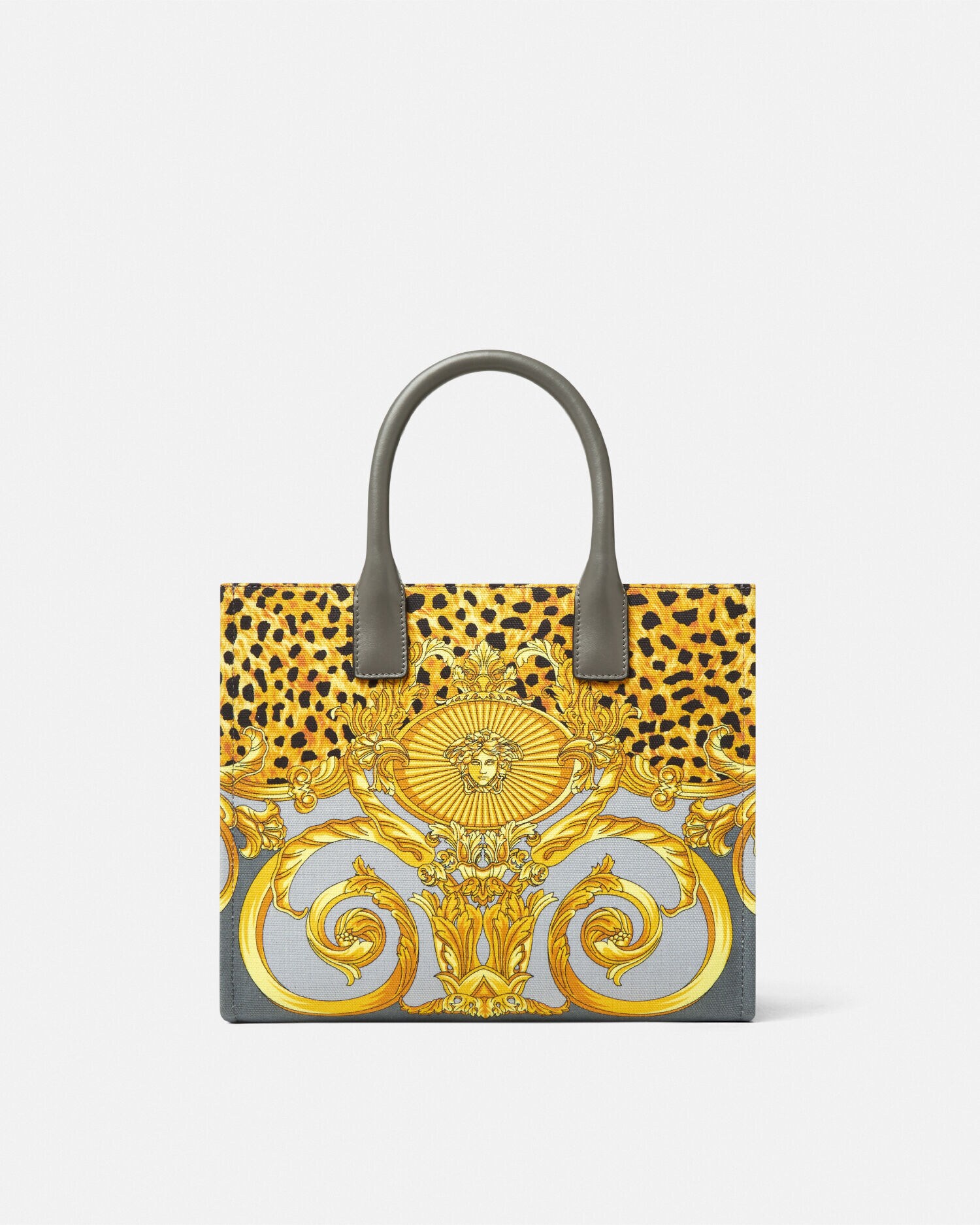 スモール トートバッグ チーター フラード ラ メドゥーサ ゴールド