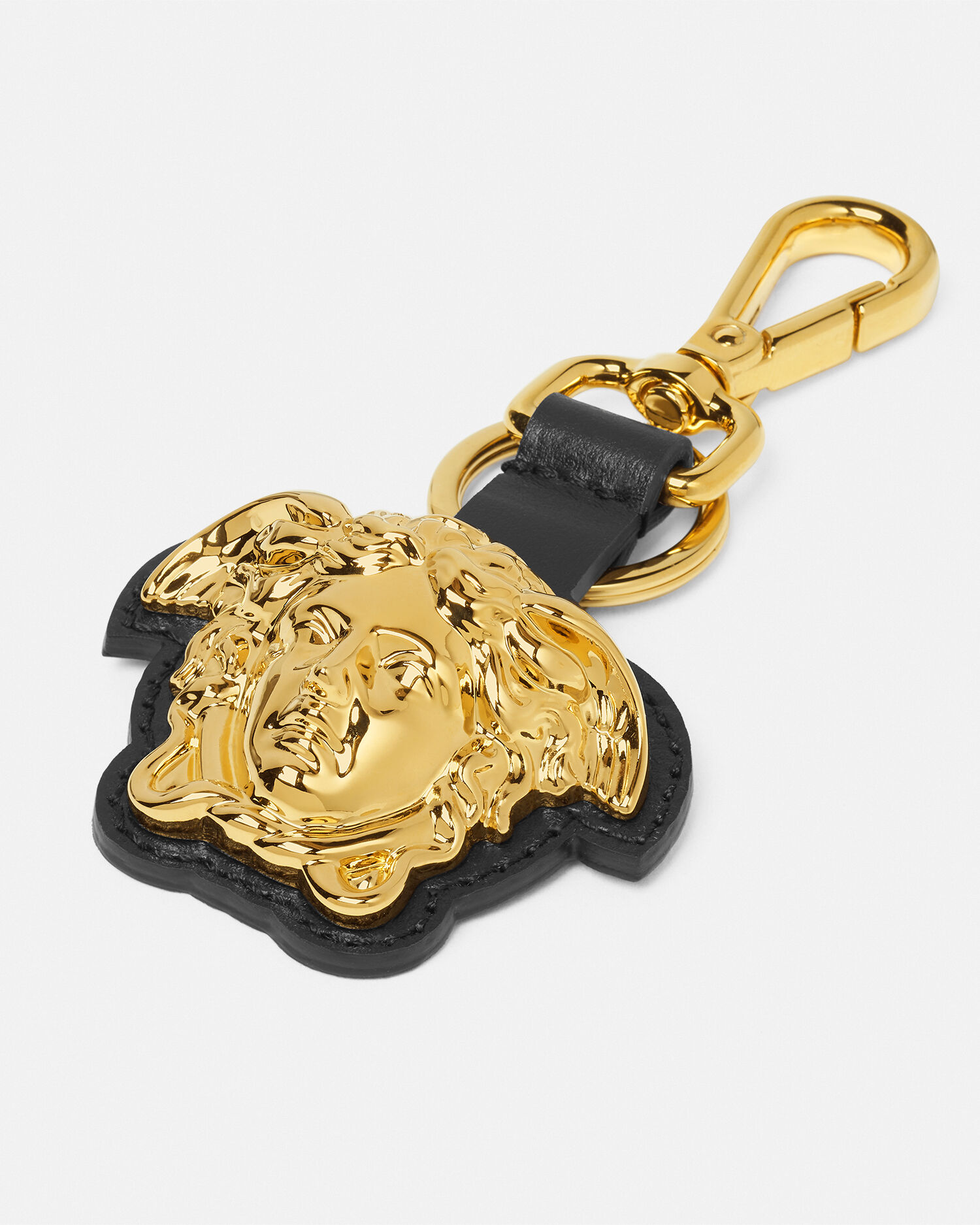 レザー キーチェーン ラ メドゥーサ | VERSACE JP