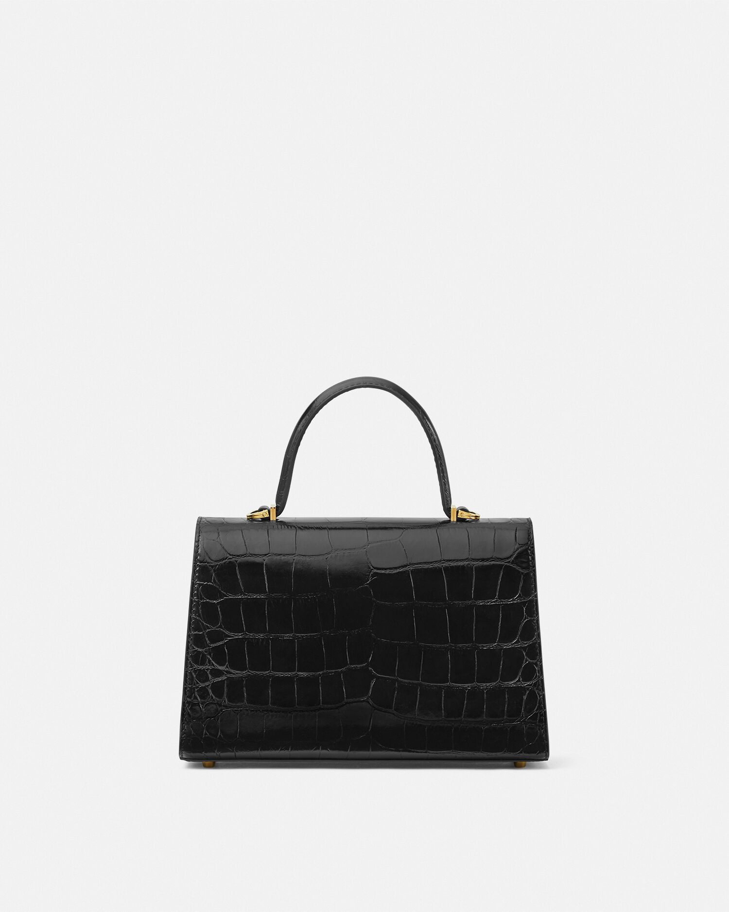 トカ吉様注文専用 メドゥーサ '95 クロコエフェクト トップハンドル ブルー | VERSACE JP