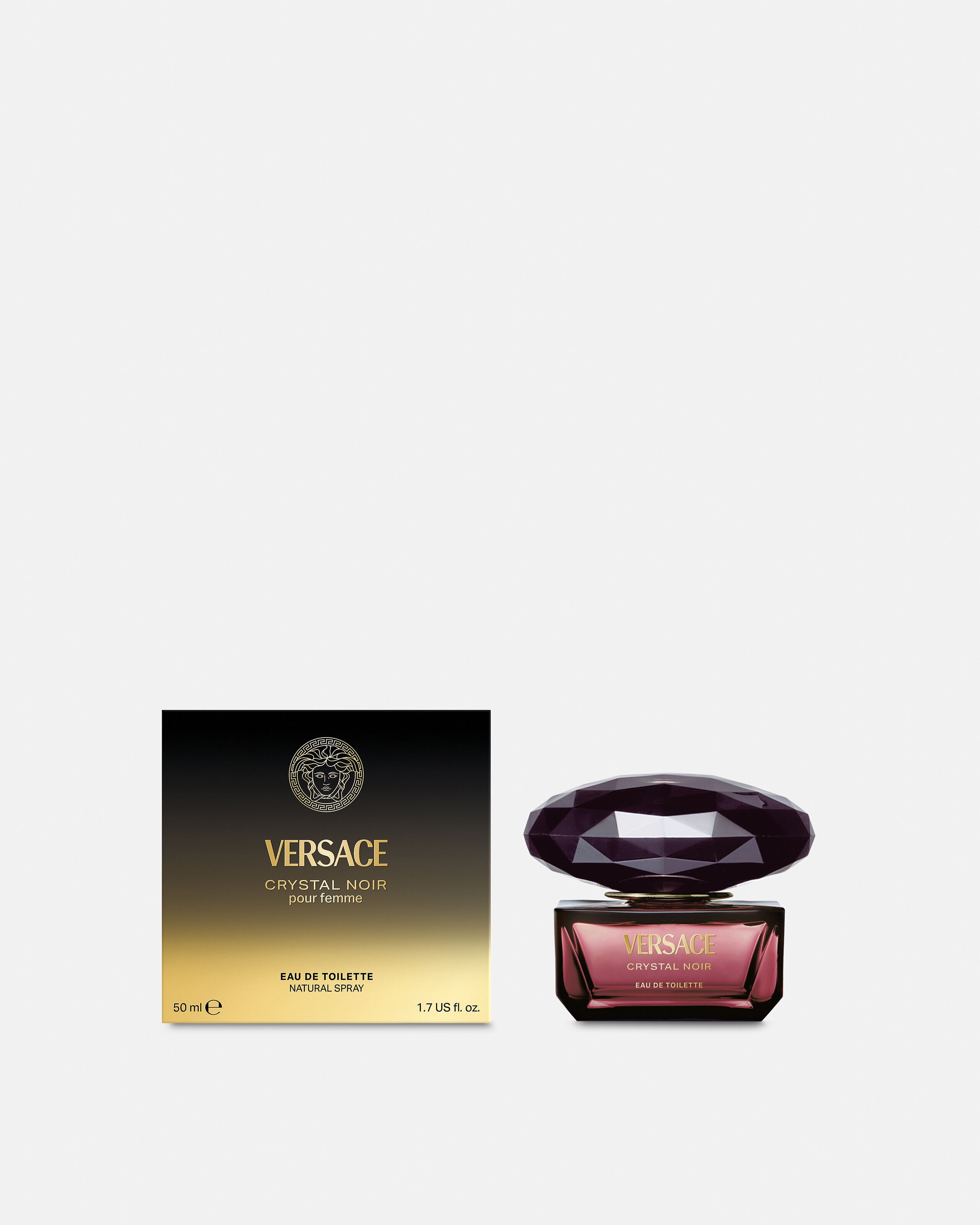 クリスタル ノワール EDT 50 ml ブラック | VERSACE JP