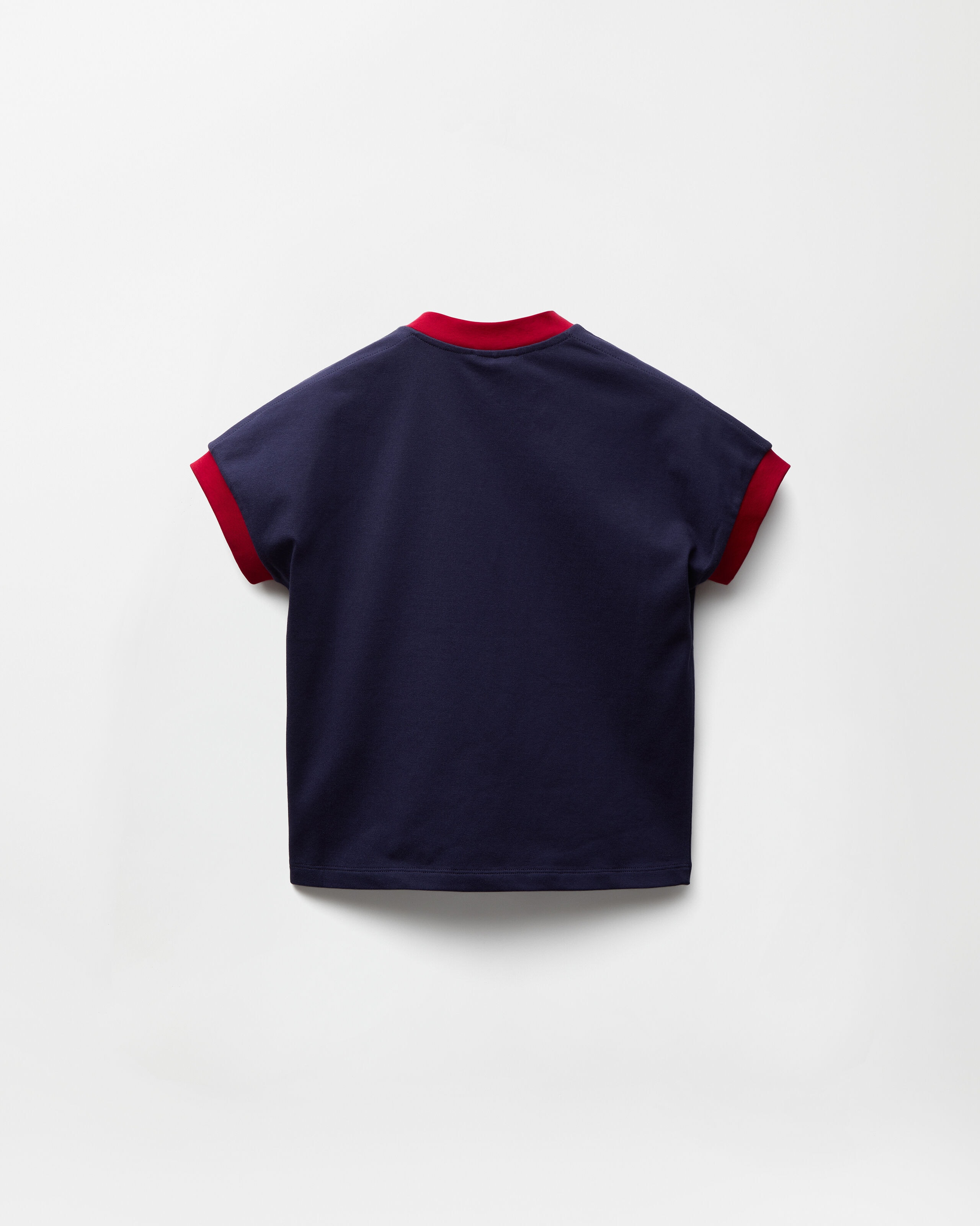ストレッチ コットンジャージー Tシャツ ブルー,レッド | VERSACE JP