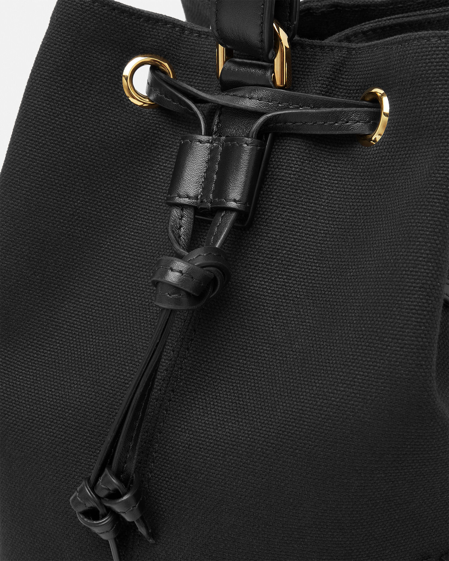 関税送料無料【VERSACE】キャンバス バケット バッグ キャンバス バケット バッグ ラ メドゥーサ ブラック,ゴールド
