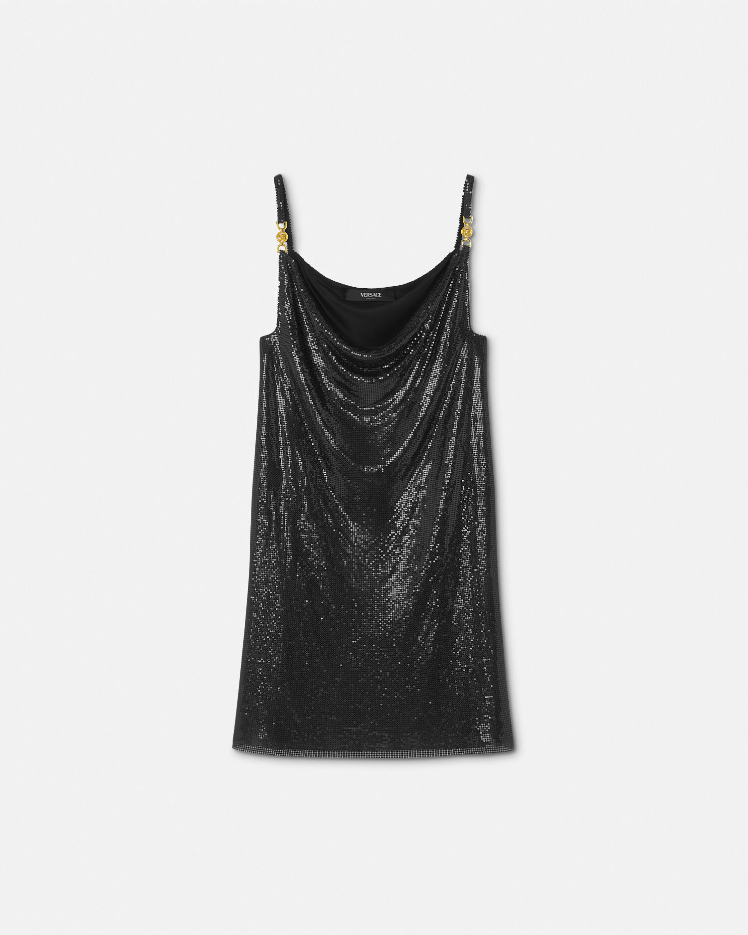 メタル メッシュ スリップ ミニ ドレス | VERSACE JP
