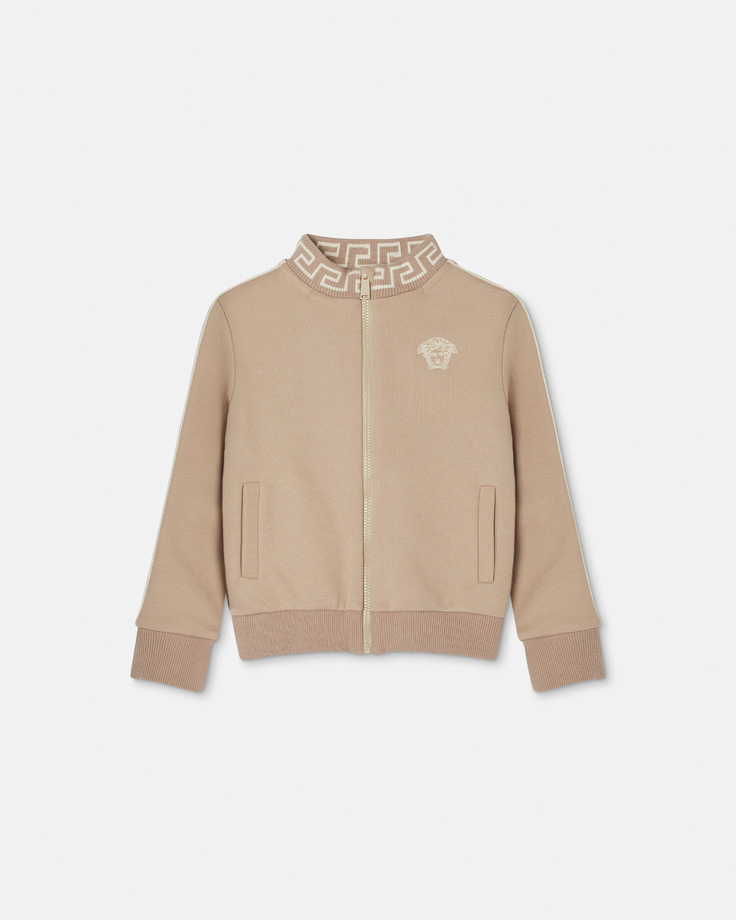 VERSACE - ネオプレン コントラストポケット スウェットシャツ ボーイズニット：ソフトセーター & ジャンパー | ヴェルサーチェ