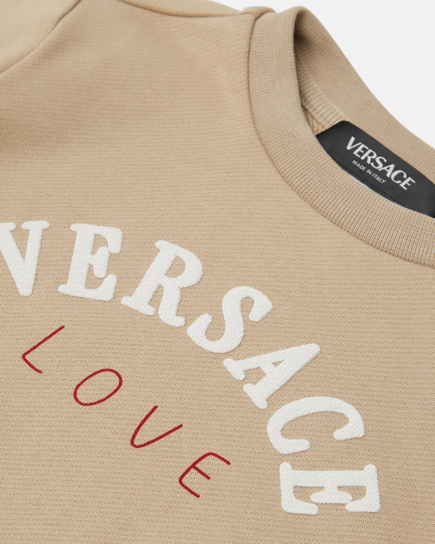 VERSACE☆キッズ ロゴ ジップスウェットシャツ 大人もOK VERSACE】大人もOK！ヴェルサーチェ ロゴ スウェットシャツ 子供