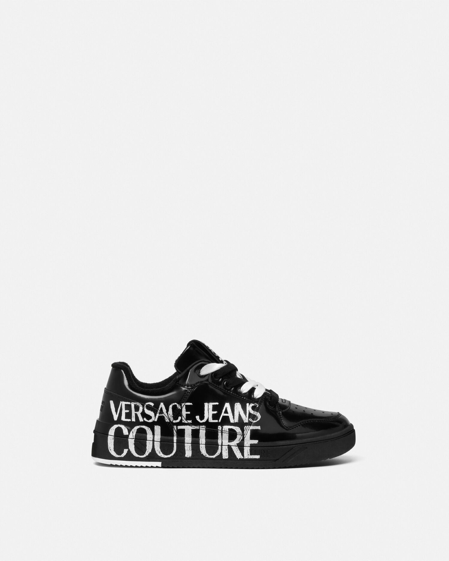 【国内発送】VERSACE サテンとスエード スライダー スターライト ロゴをあしらったスニーカー | VERSACE JP