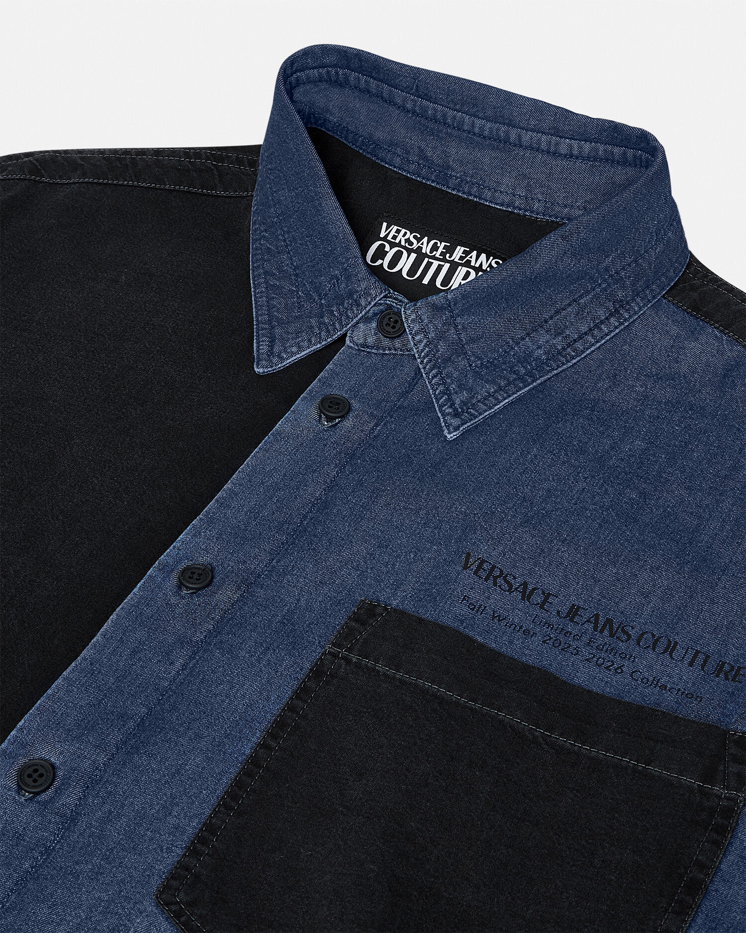 カラーブロック シャツ ロゴ | VERSACE JP