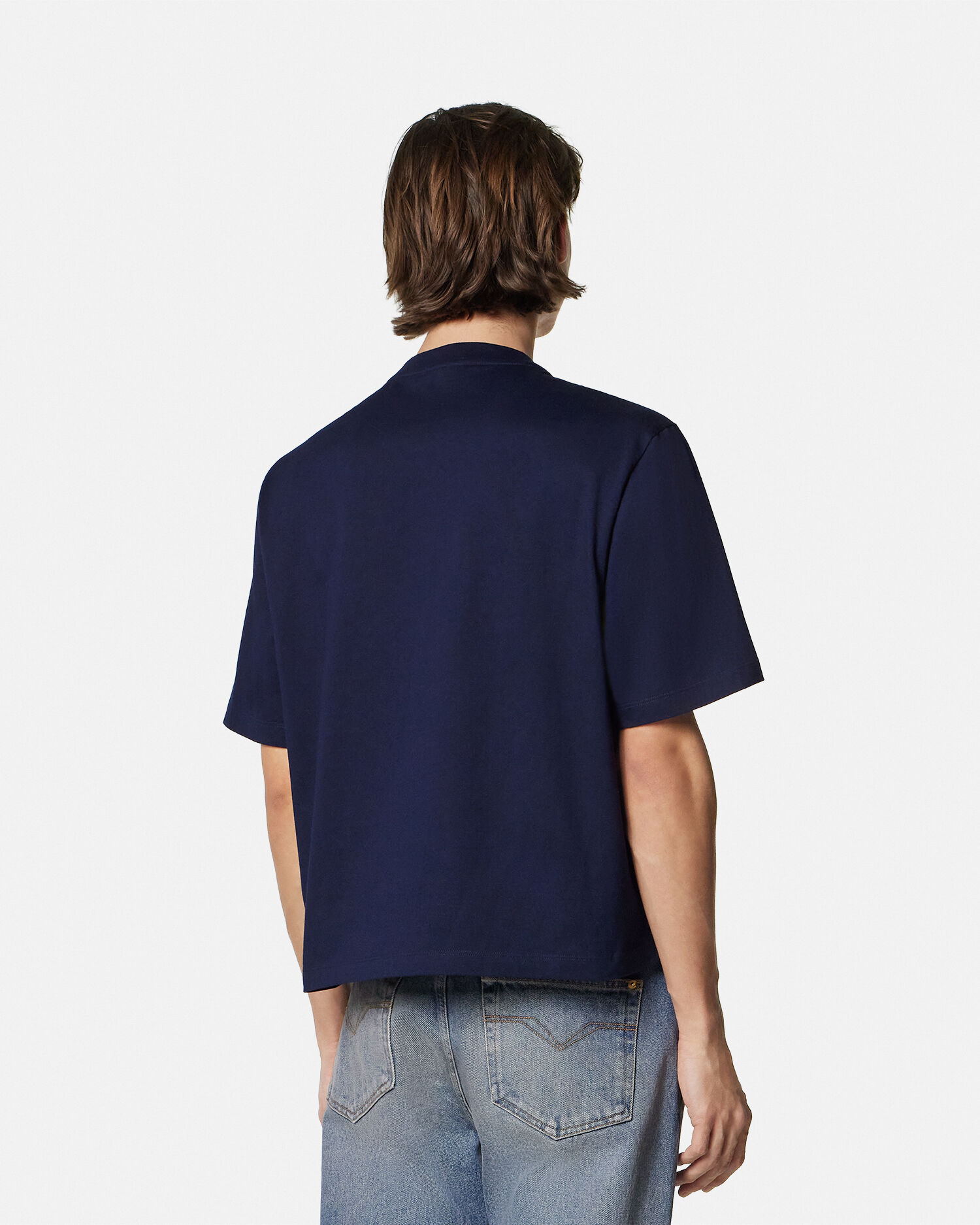 VERSACE ボクシー Tシャツ ラ メドゥーサ バーシティー ボクシー Tシャツ ラ メドゥーサ バーシティー | VERSACE JP