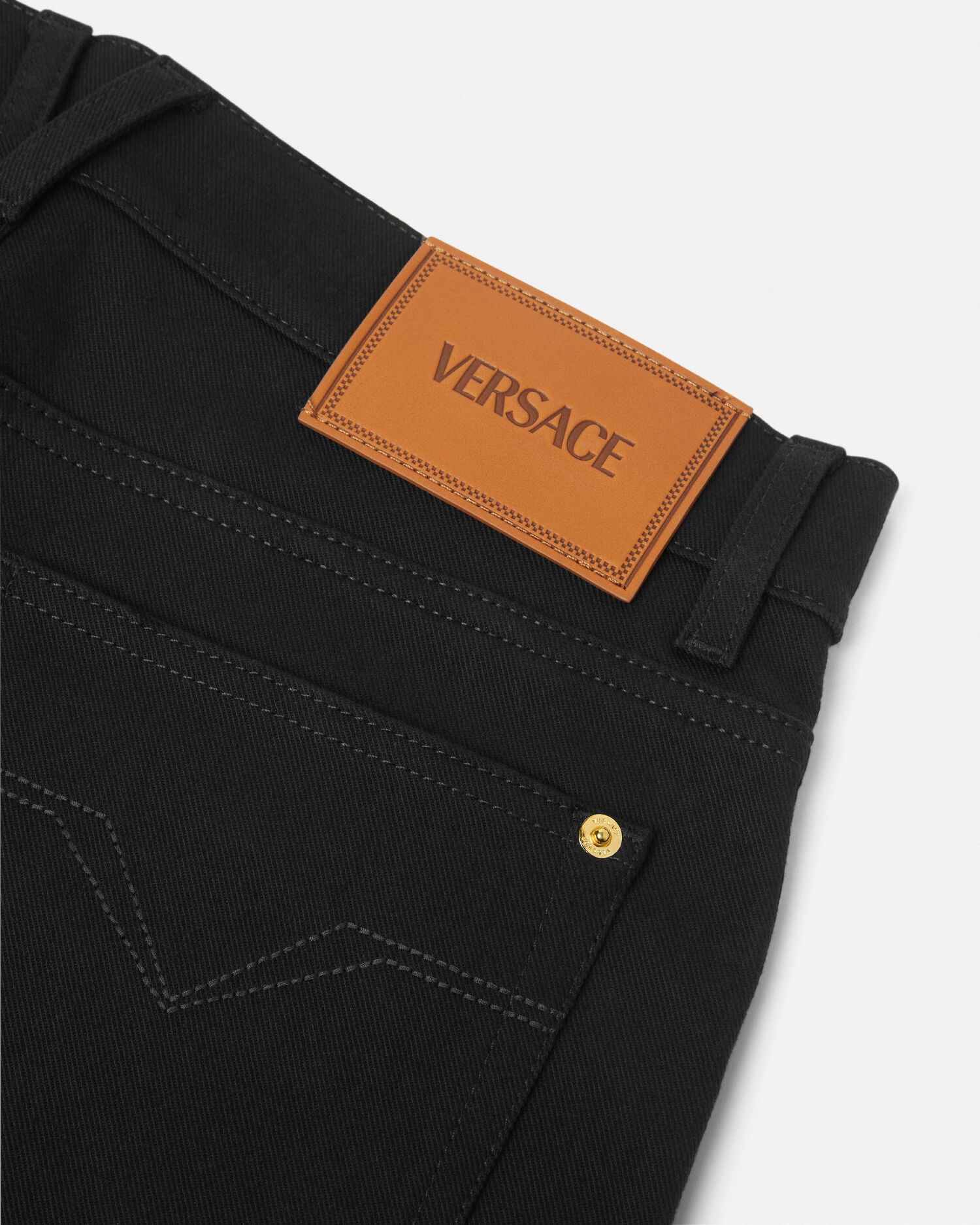 スリム ジーンズ ブラック | VERSACE JP