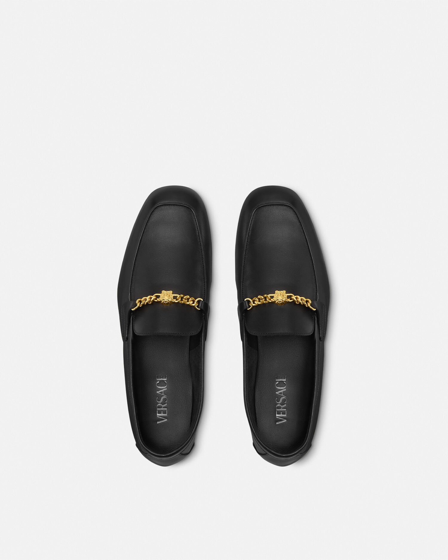 メドゥーサ レザー ローファー | VERSACE JP