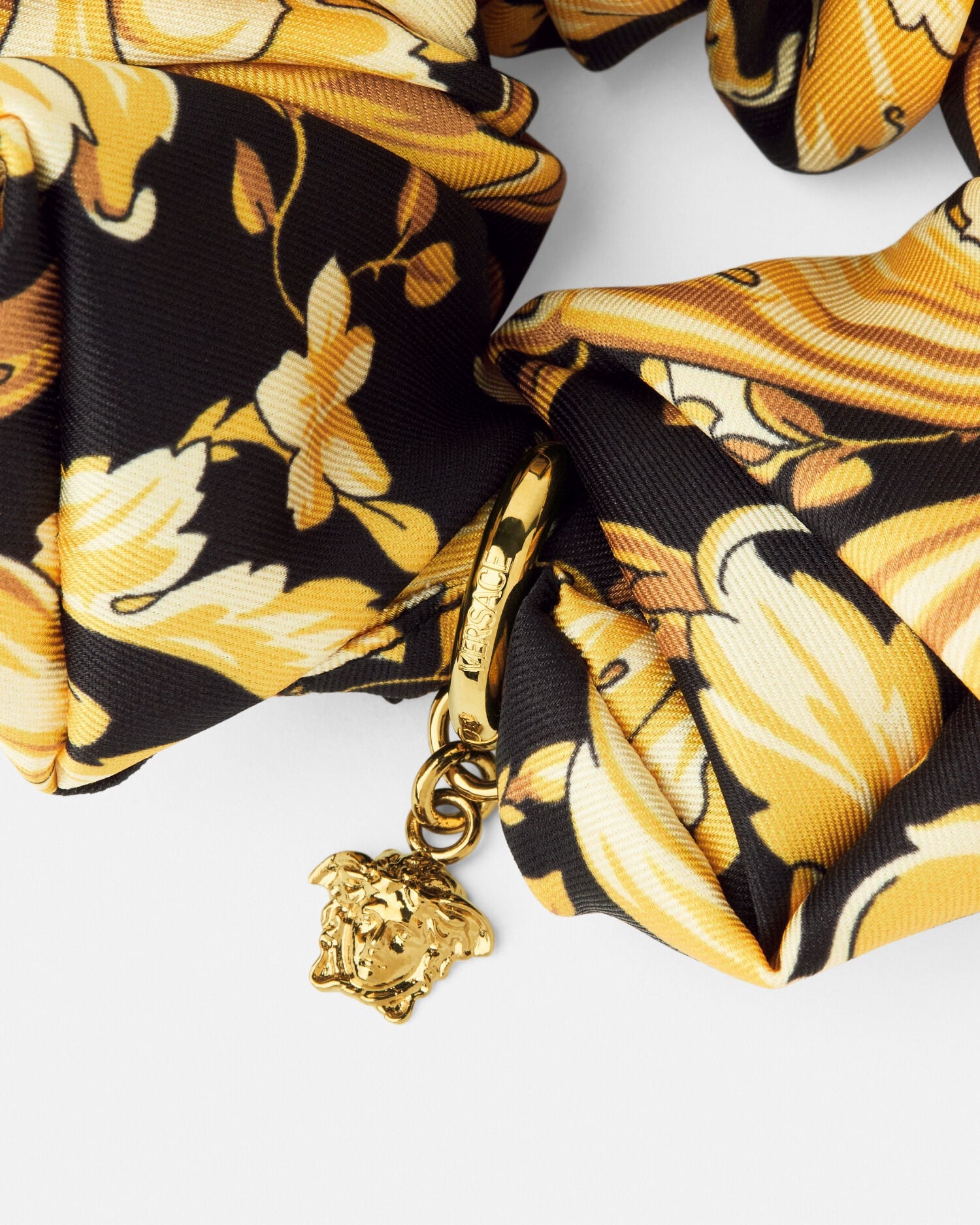 プリント シュシュ ブラック,プリント | VERSACE JP