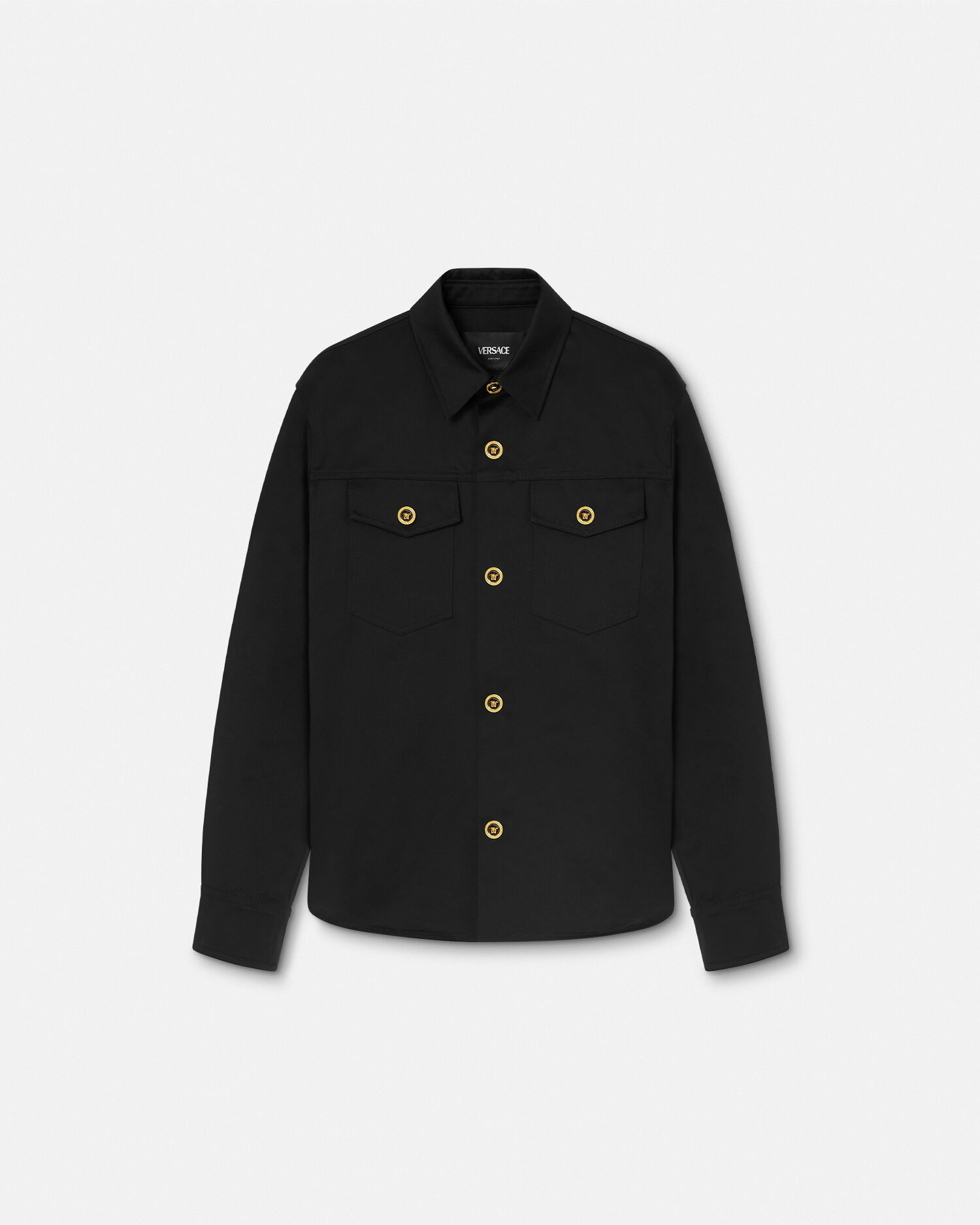 springflower オーバーシャツ black 別注 STRETCHED HYBRID S/S SHIRTS(0 BLACK): White Mountaineering