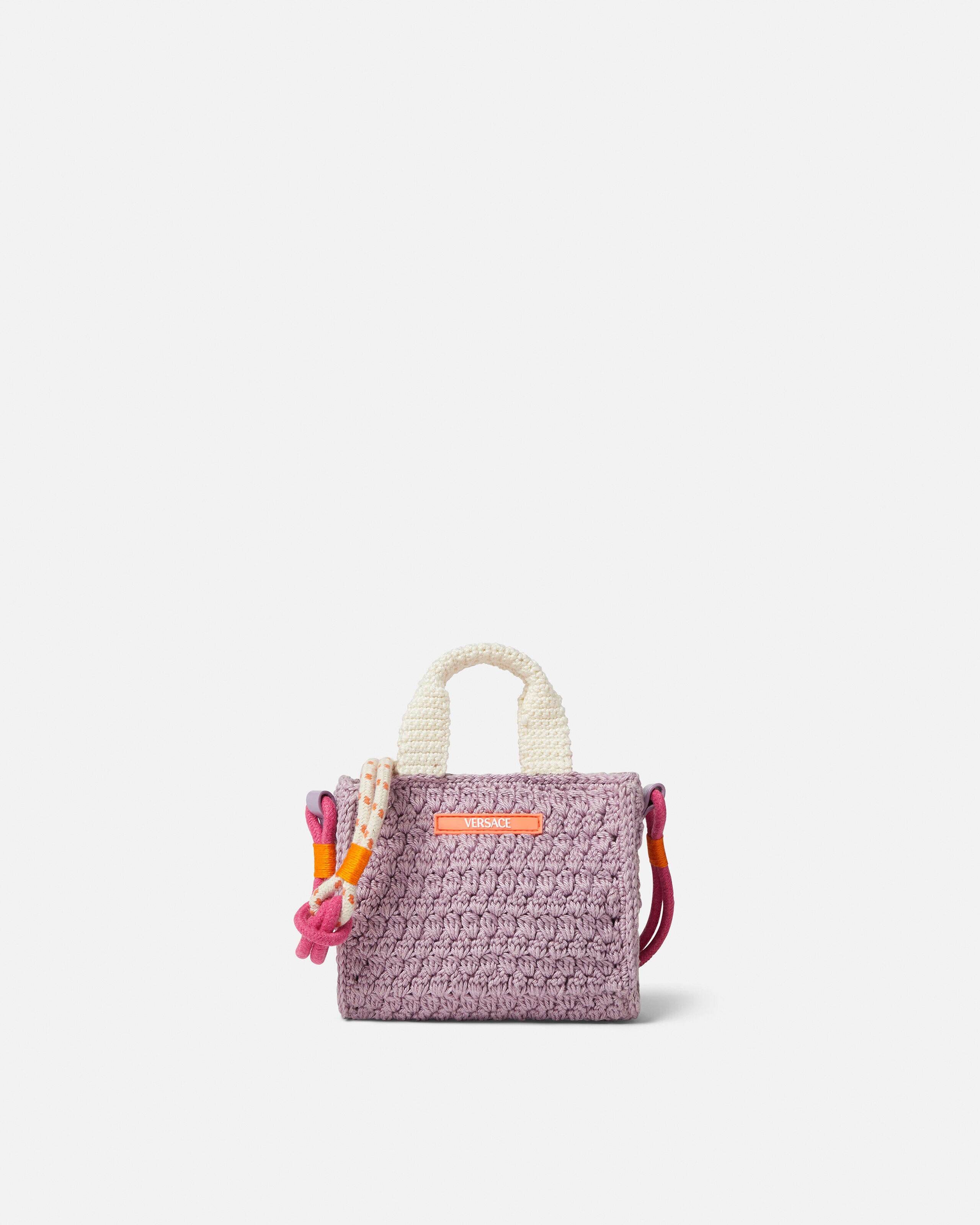 キッズ クロシェ ミニ バッグ ピンク | VERSACE JP