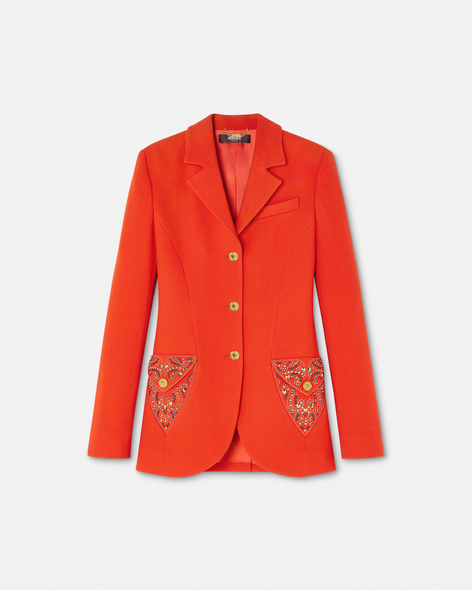 緊急セール【VERSACE】アワーグラスダブルブレザー★送料関税込 緊急セール【VERSACE】アワーグラスダブルブレザー☆送料関税込