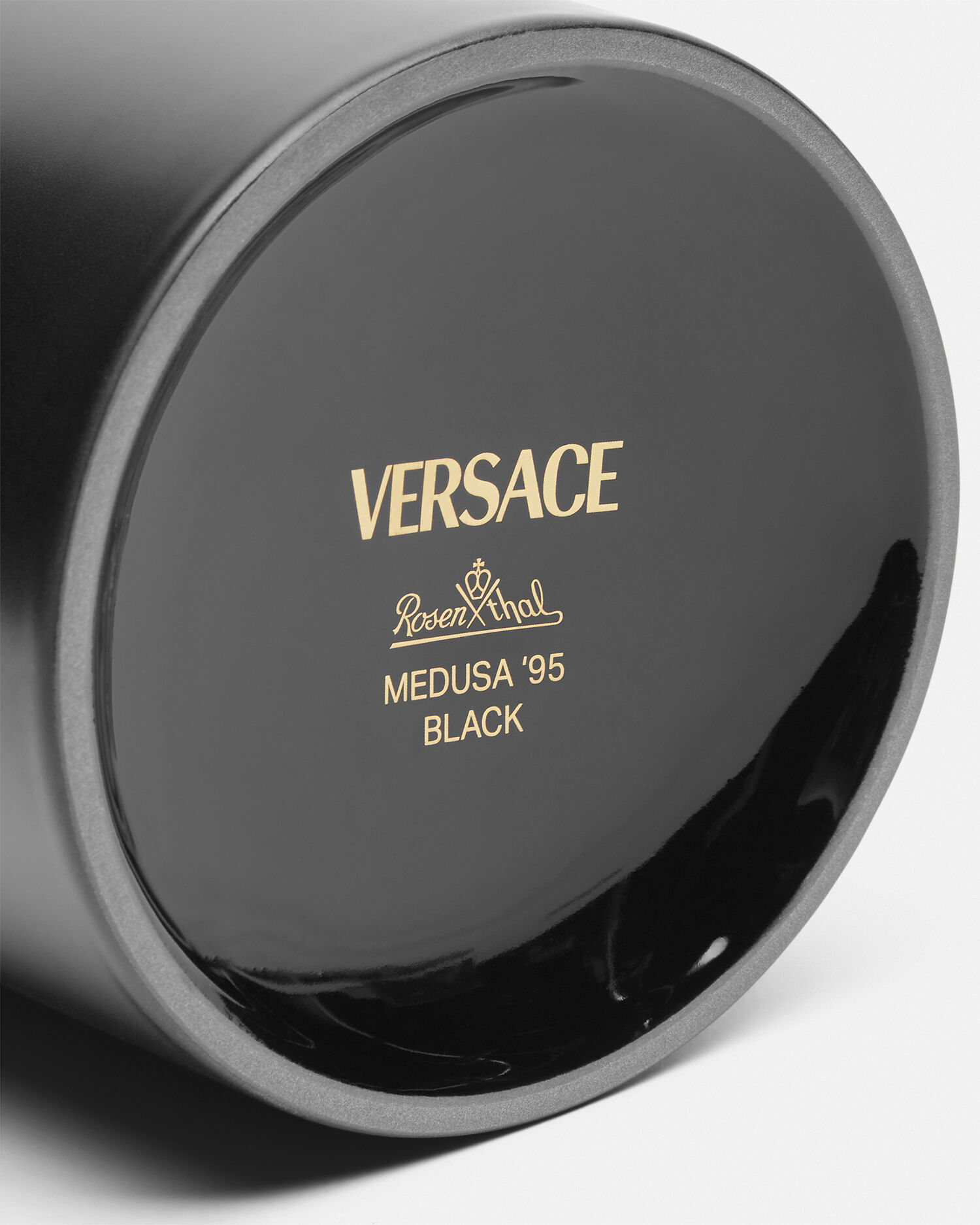メドゥーサ '95 花瓶 24 cm ブラック | VERSACE JP