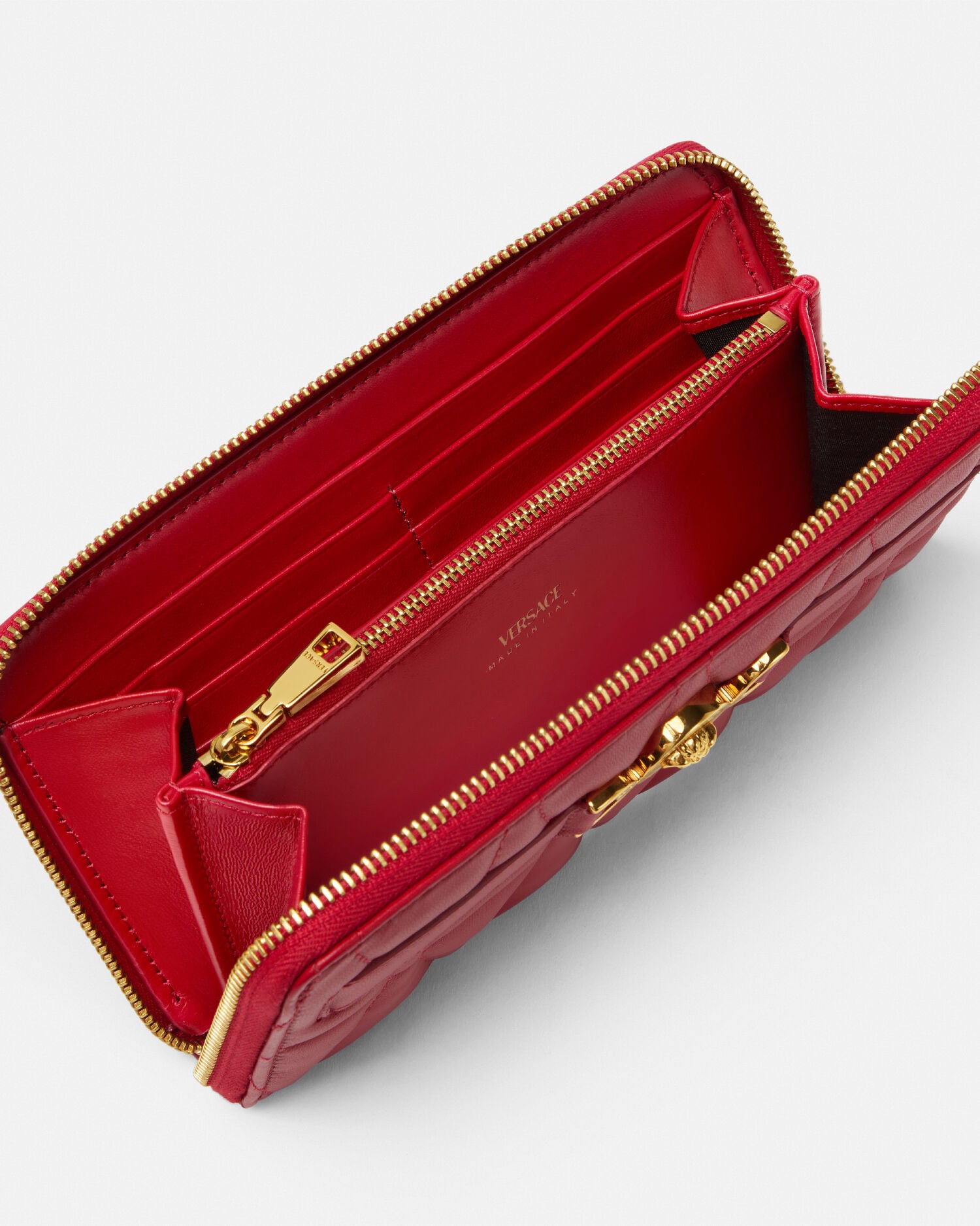 メドゥーサ '95 キルティング ナッパ ウォレット | VERSACE JP