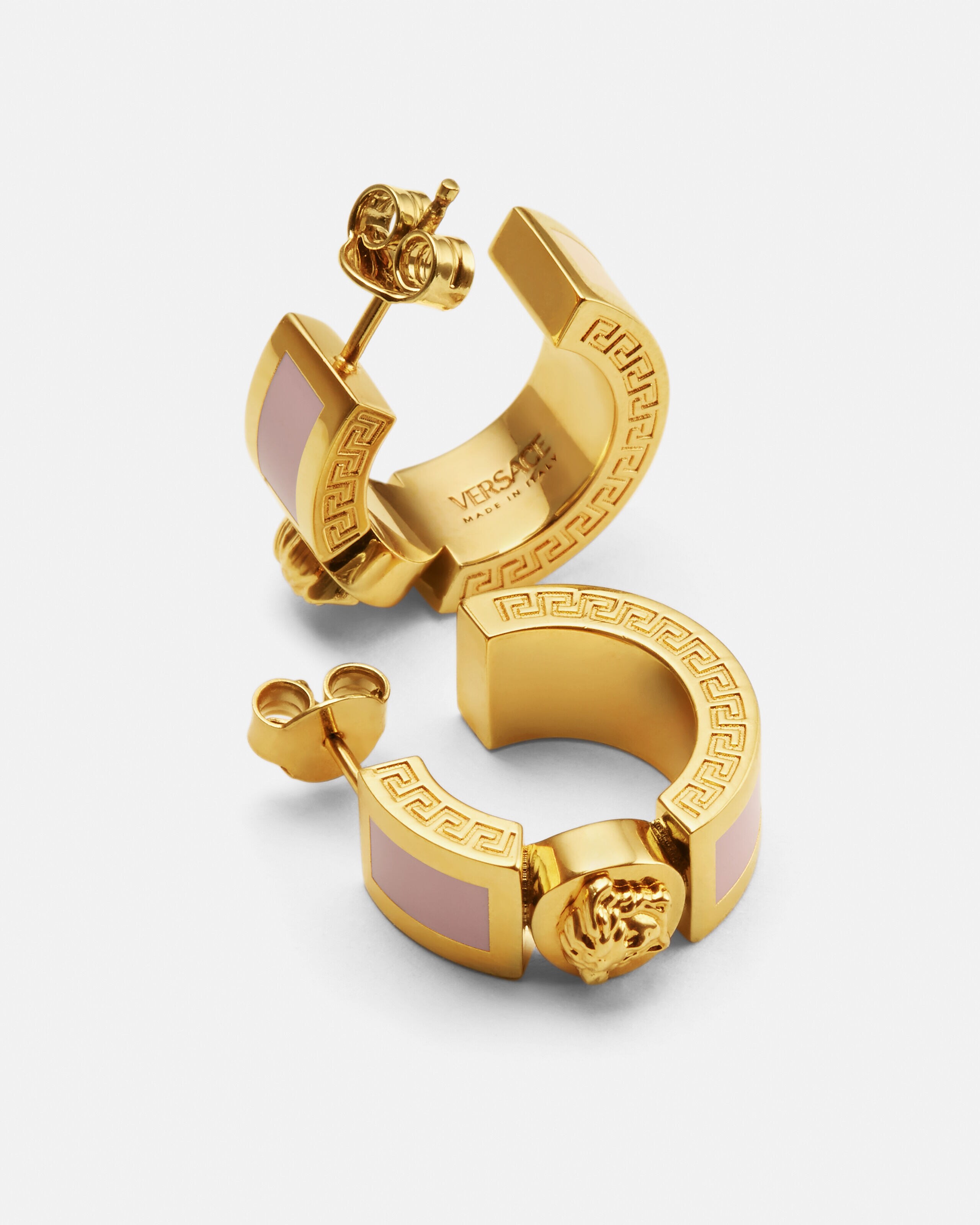 アイコン イヤリング ピンク,ゴールド | VERSACE JP