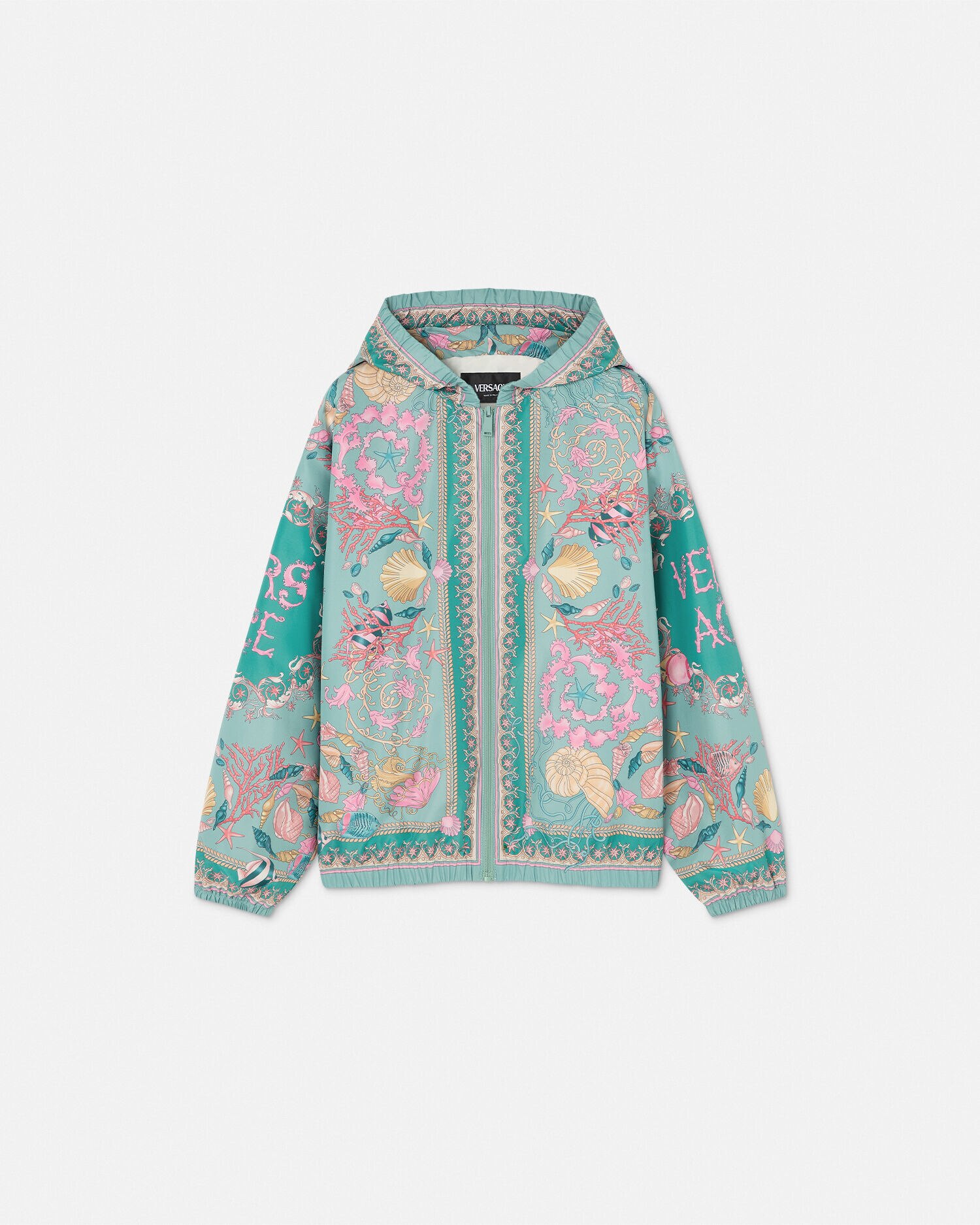 VERSACE ヴェルサーチ パーカー ジャケット ポリエステル 白