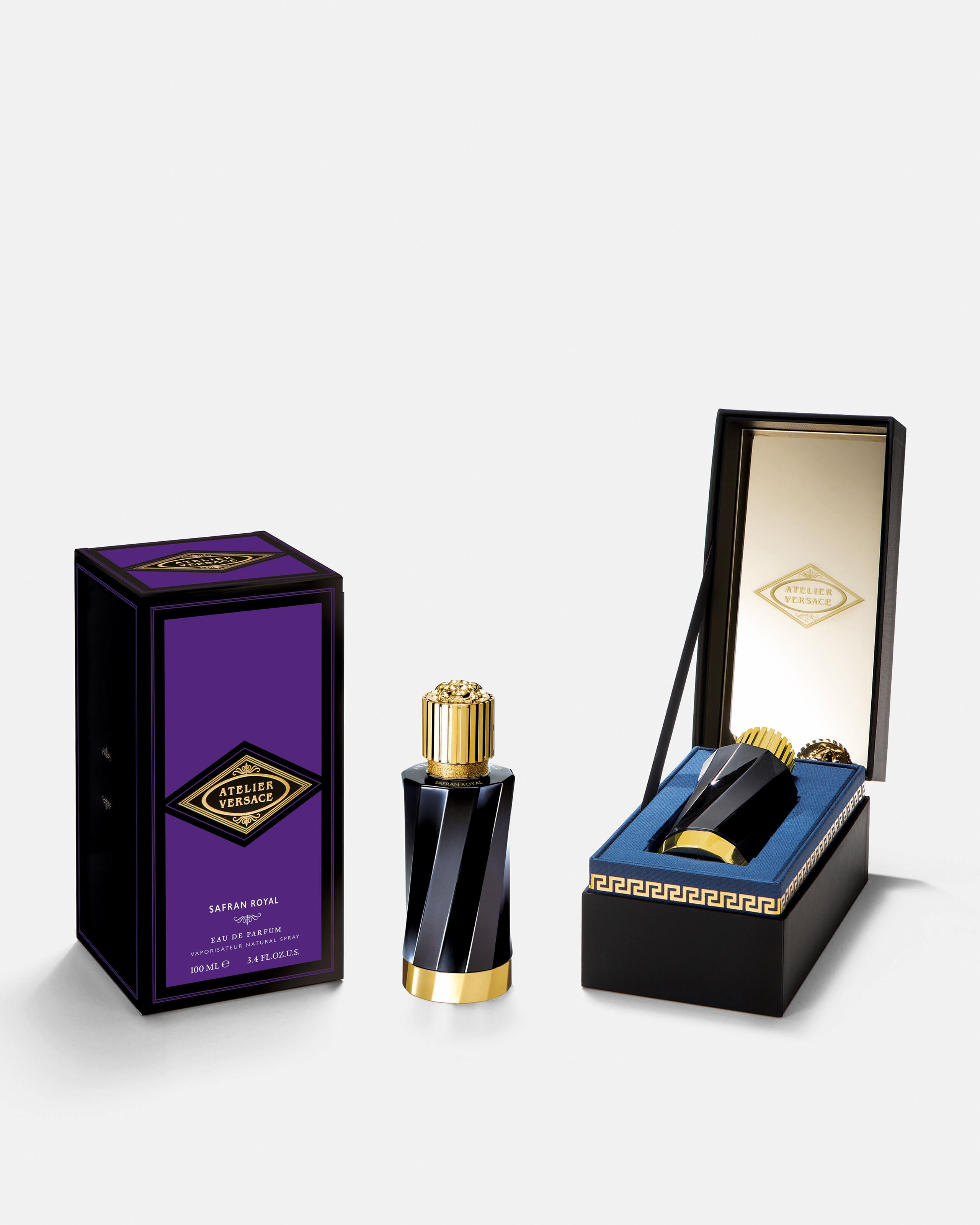 サフラン ロイヤル EDP 100 ml ブラック | VERSACE JP