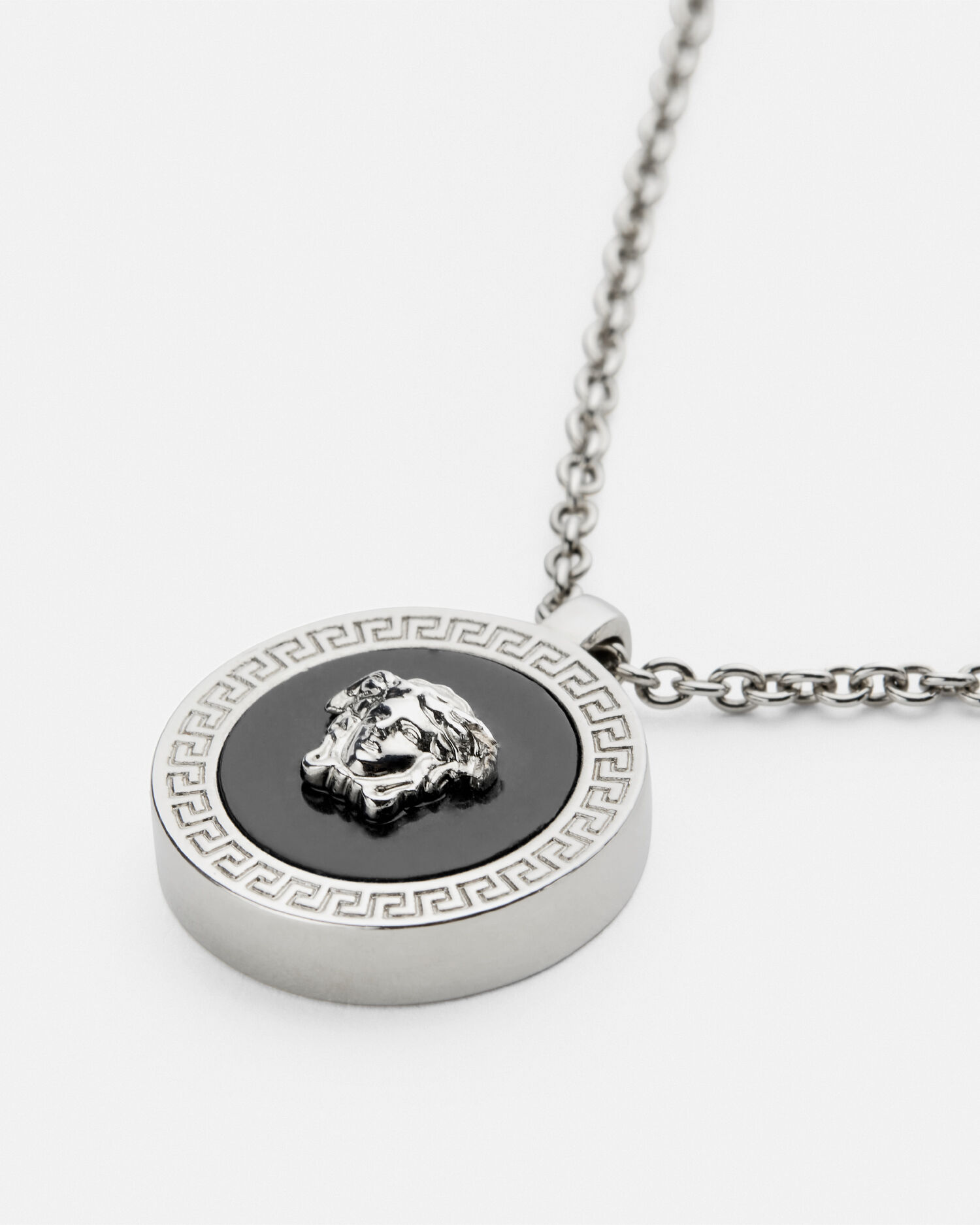 VERSACE◇ネックレス/--/GLD/トップ有/メンズ 辛