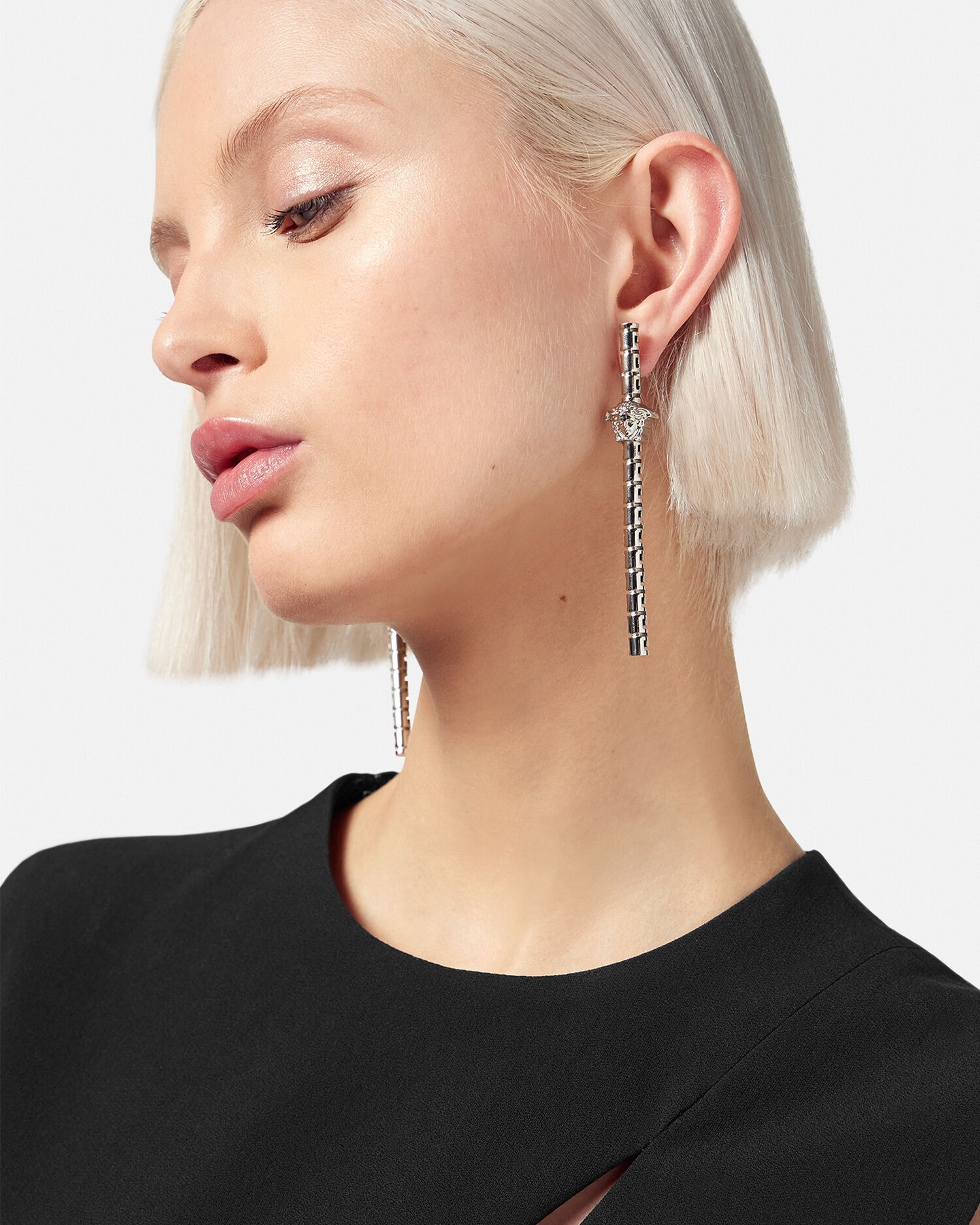 グレカ アシンメトリック イヤリング - Versace レディース