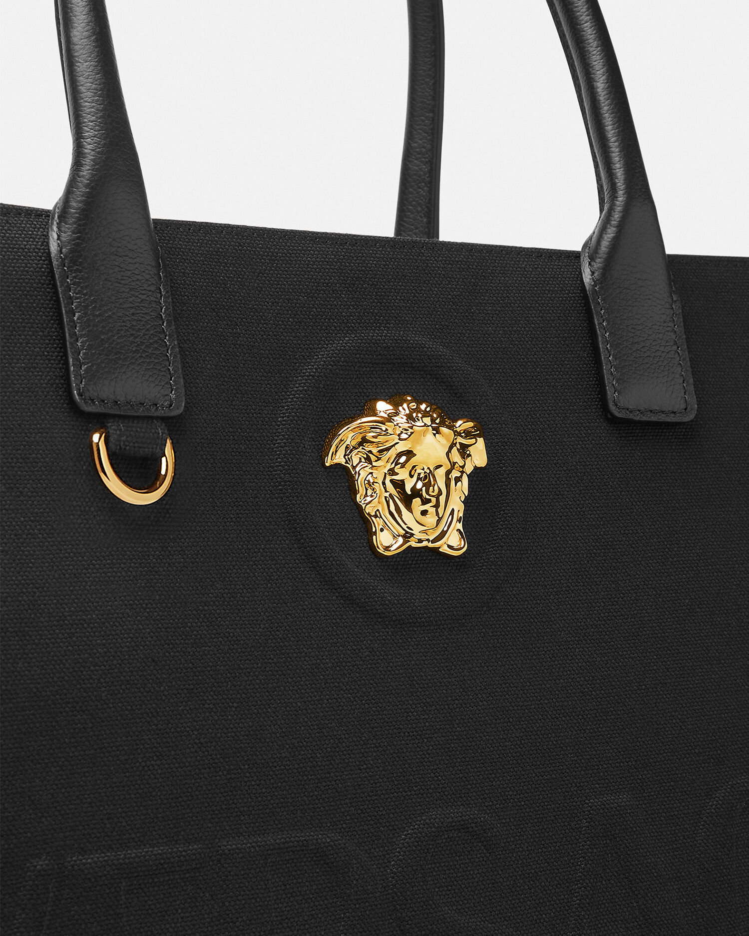 専用□ヴェルサーチ メデューサ キャンバス トートバッグ プリントロゴ 