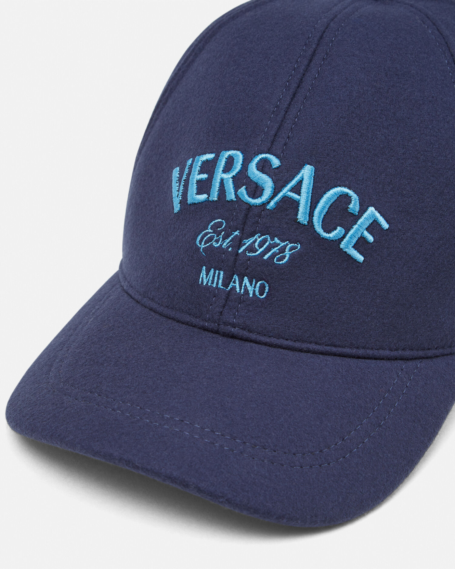 Versace ヴェルサーチェ ミラノ スタンプ ベースボール キャップ | VERSACE