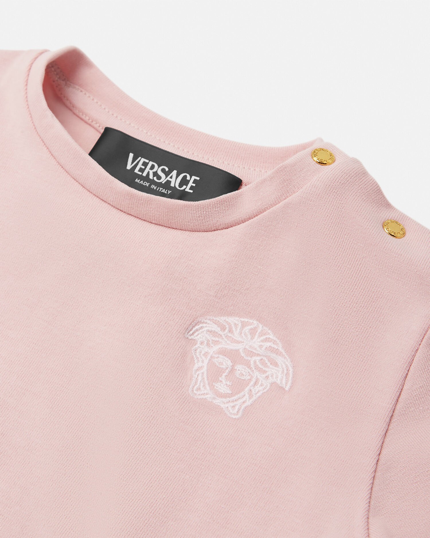 グレカ ベビー Tシャツ ピンク | VERSACE JP