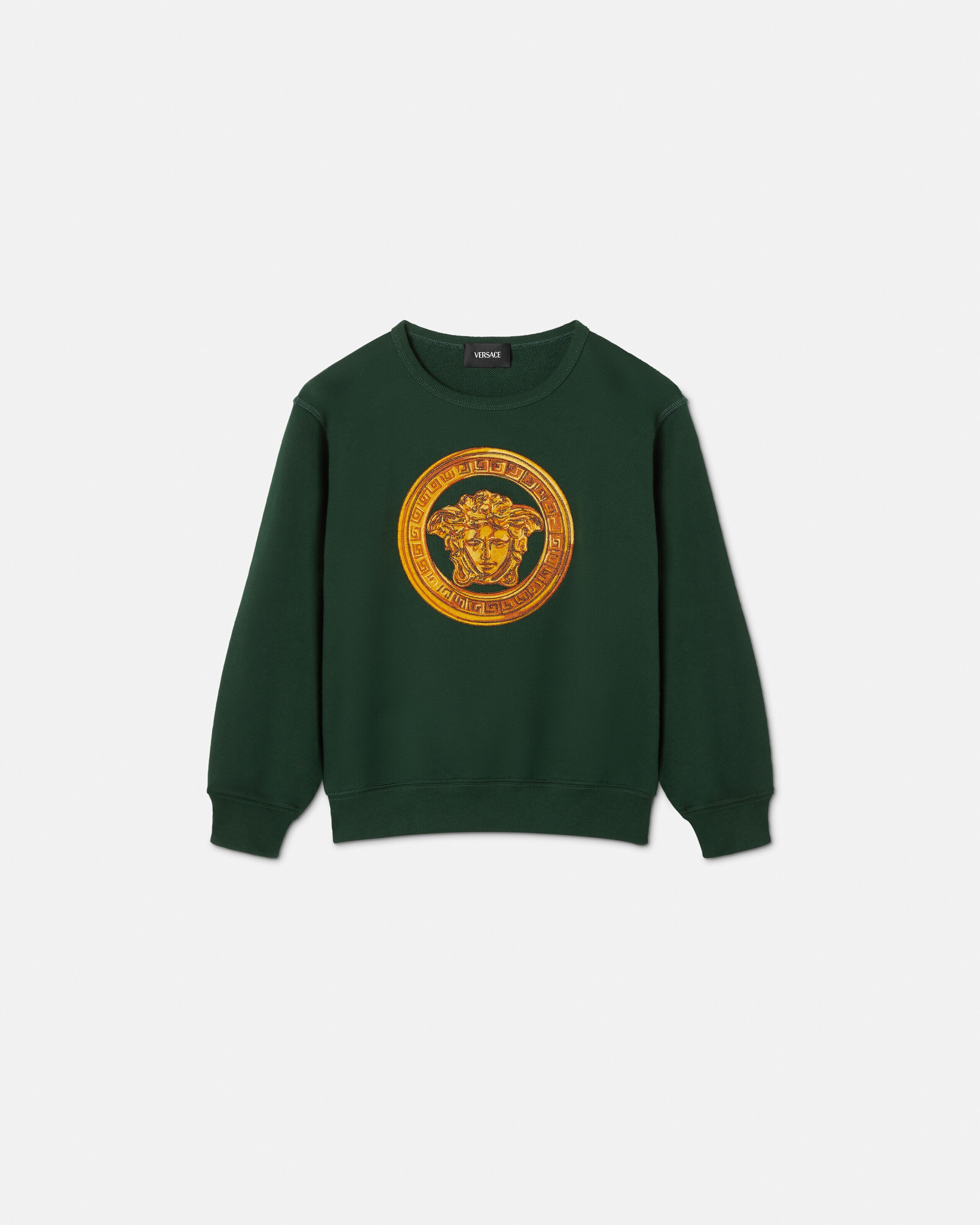 VERSACE ヴェルサーチ 刺繍 ニットセーター ボーイズニット：ソフトセーター & ジャンパー | ヴェルサーチェ 日本