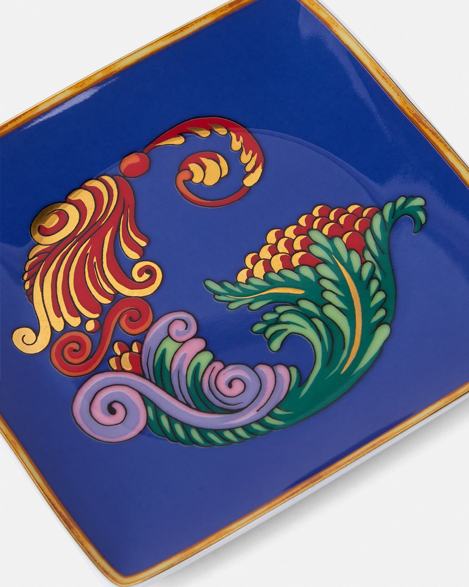 ヴェルサーチェ アルファベット G ディッシュ 12 cm プリント | VERSACE JP