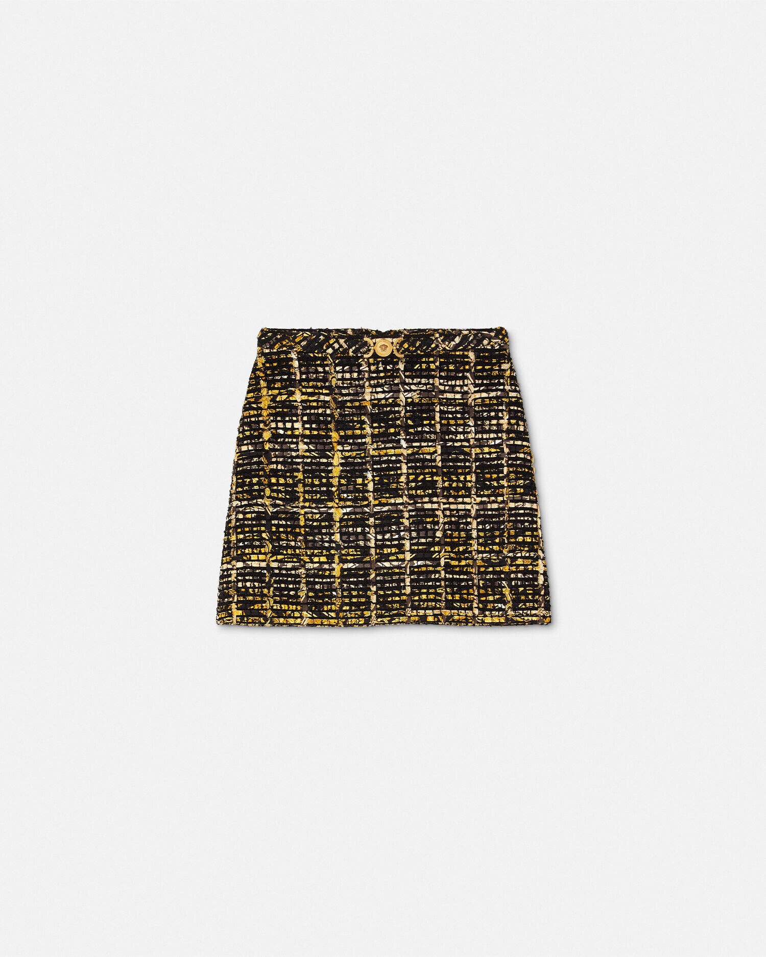 ツイード Aライン ミニ スカート | VERSACE JP