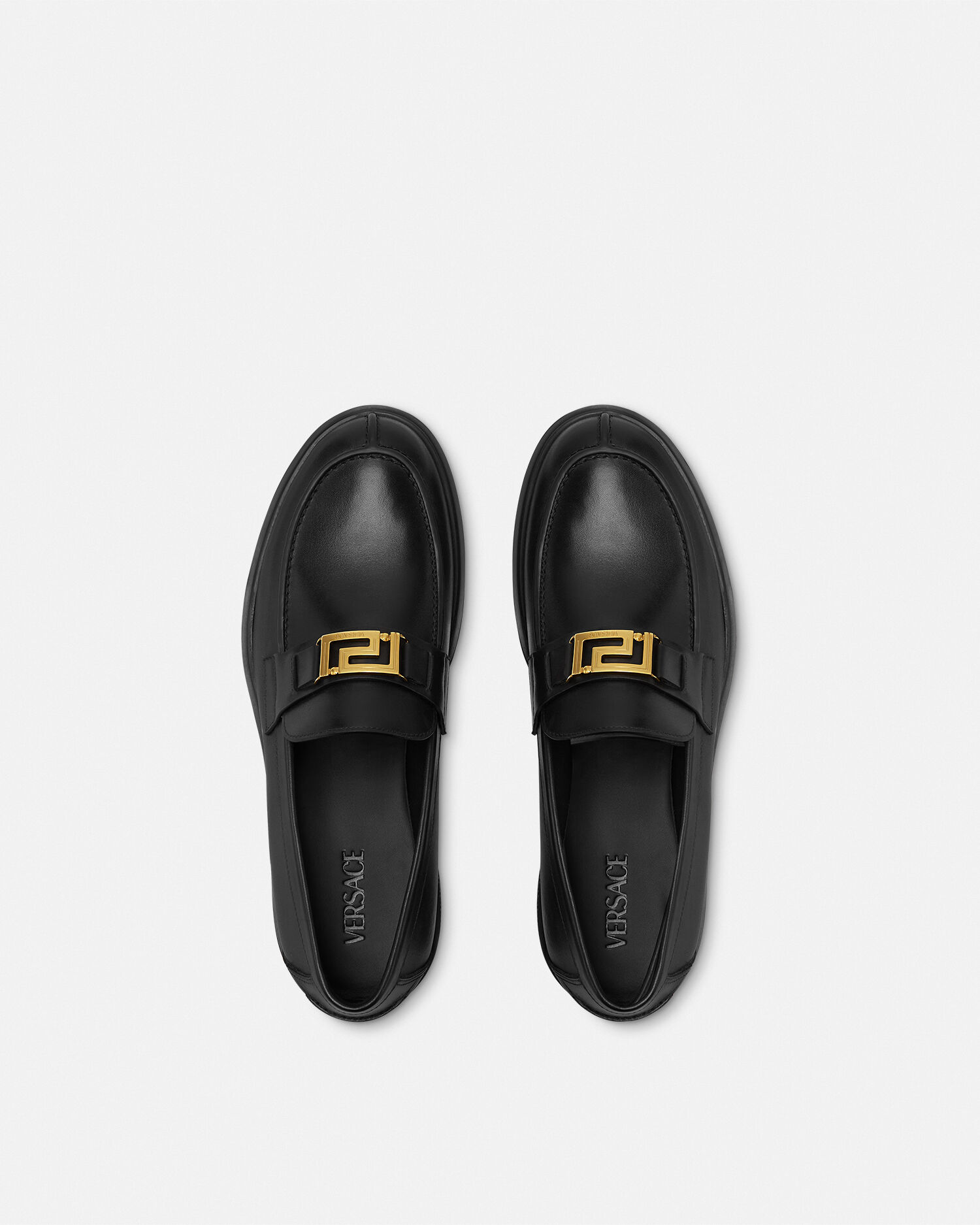 グレカ レザー ローファー | VERSACE JP