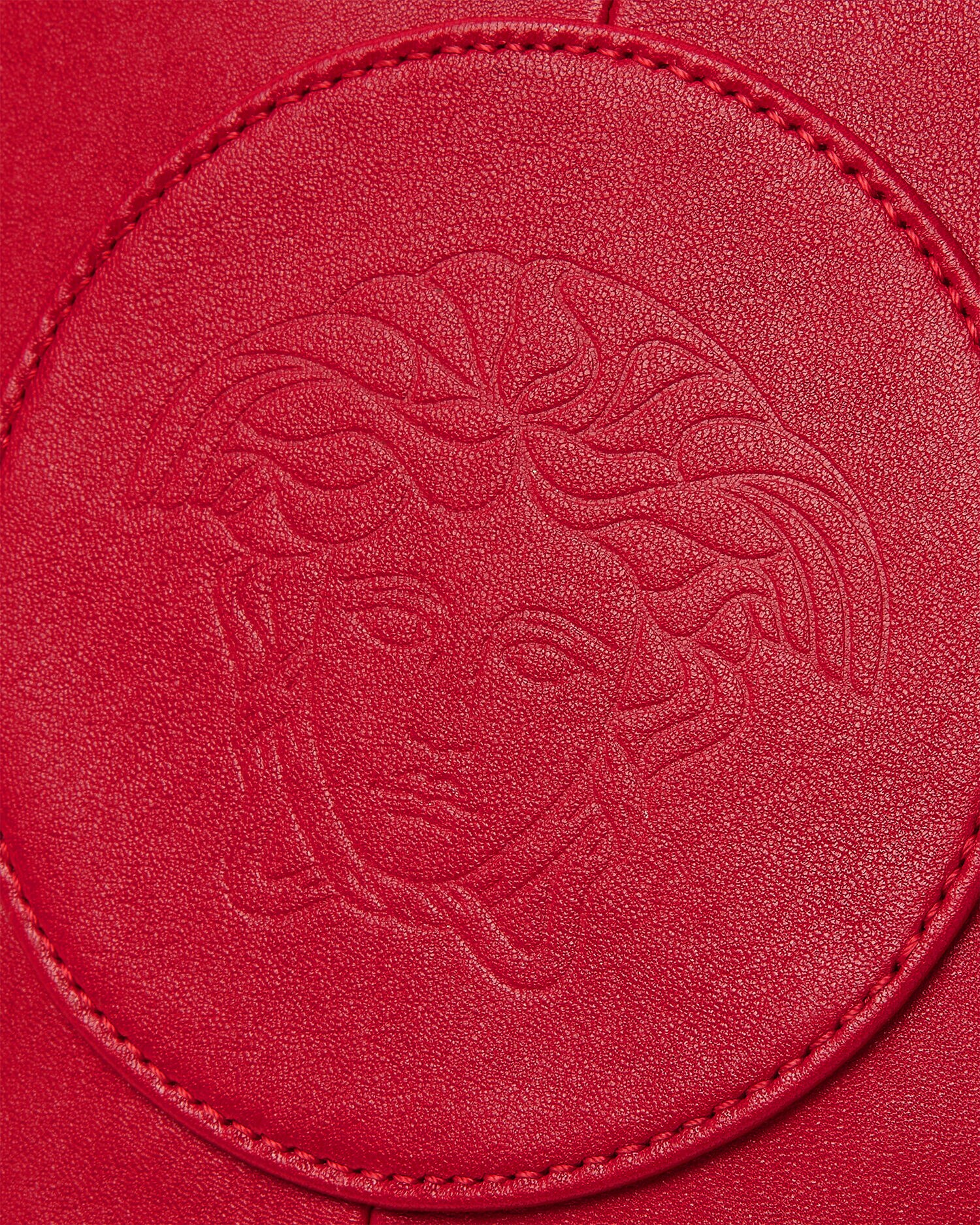 プロテア ナッパ ショルダー バッグ レッド | VERSACE JP