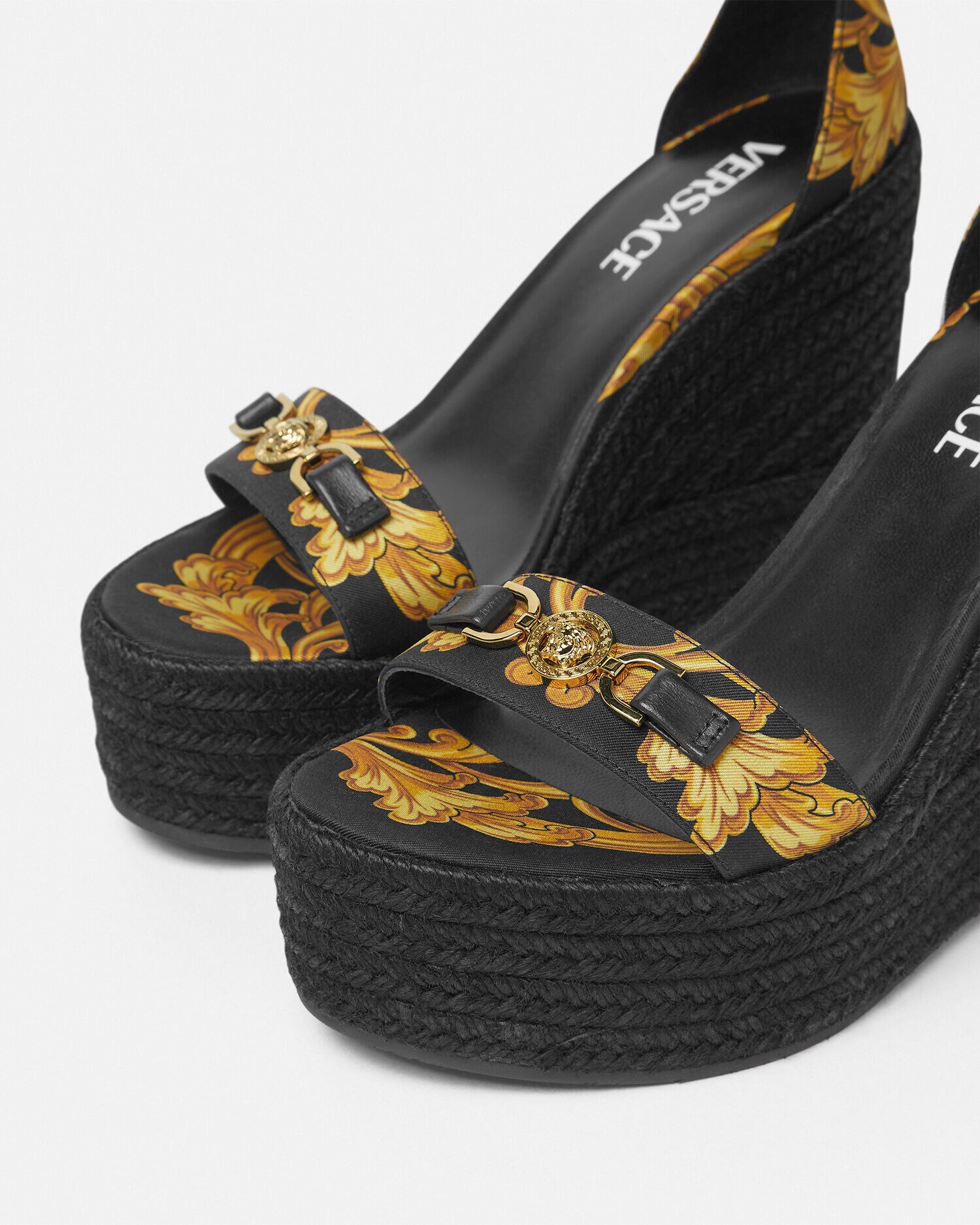バロッコ メドゥーサ '95 ウェッジ サンダル 120 mm | VERSACE JP