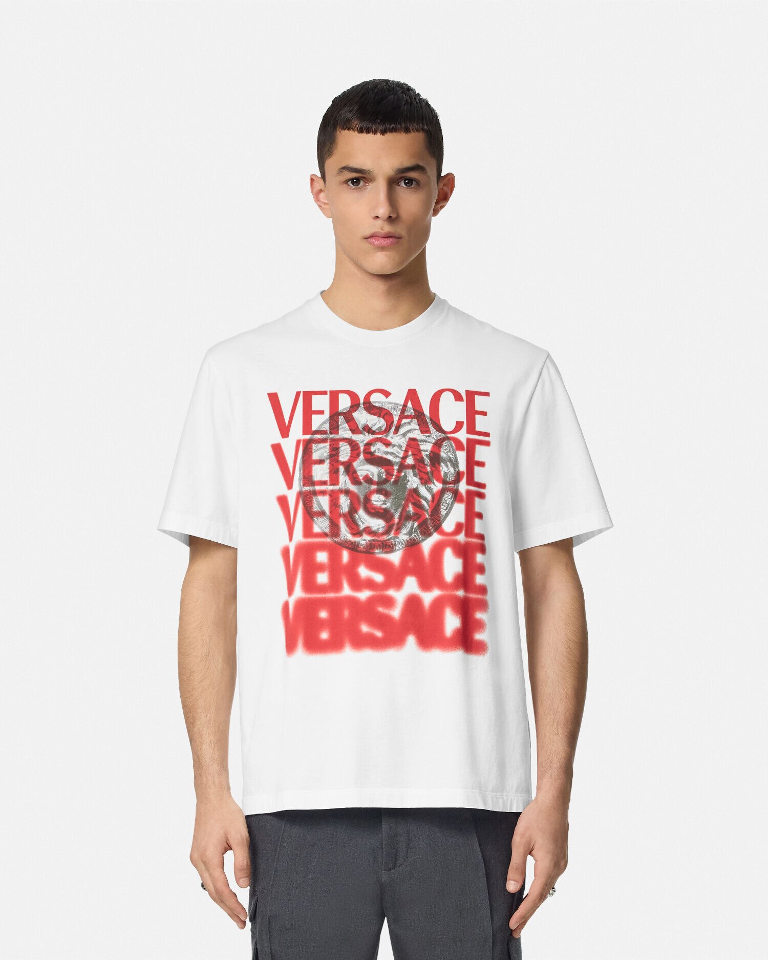 配送員設置 Tシャツ メドゥーサ メダリオン | VERSACE JP Tシャツ(半袖+袖なし)