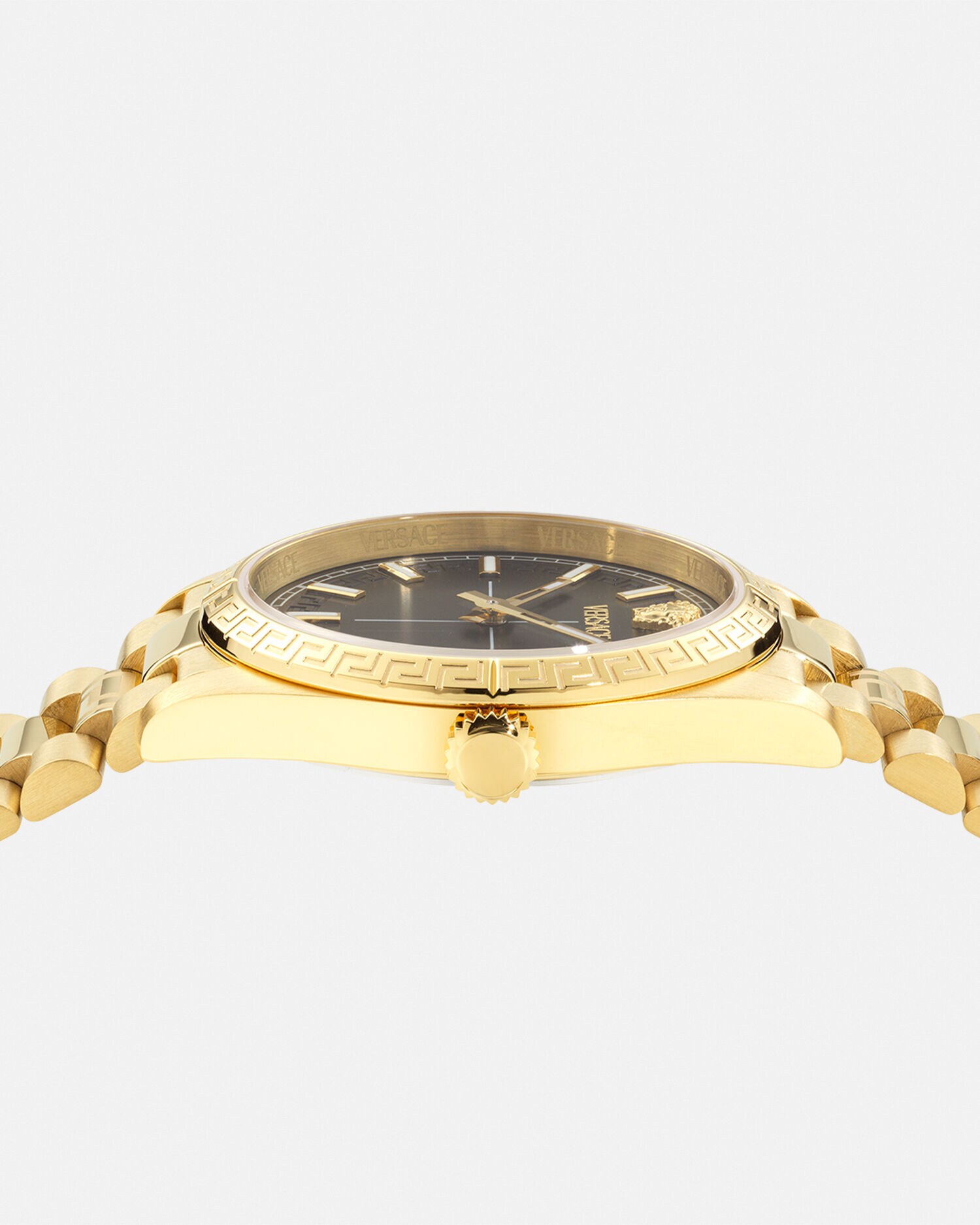 レディ ウォッチ ヴェルサーチェ ミレニアム ブラック,ゴールド