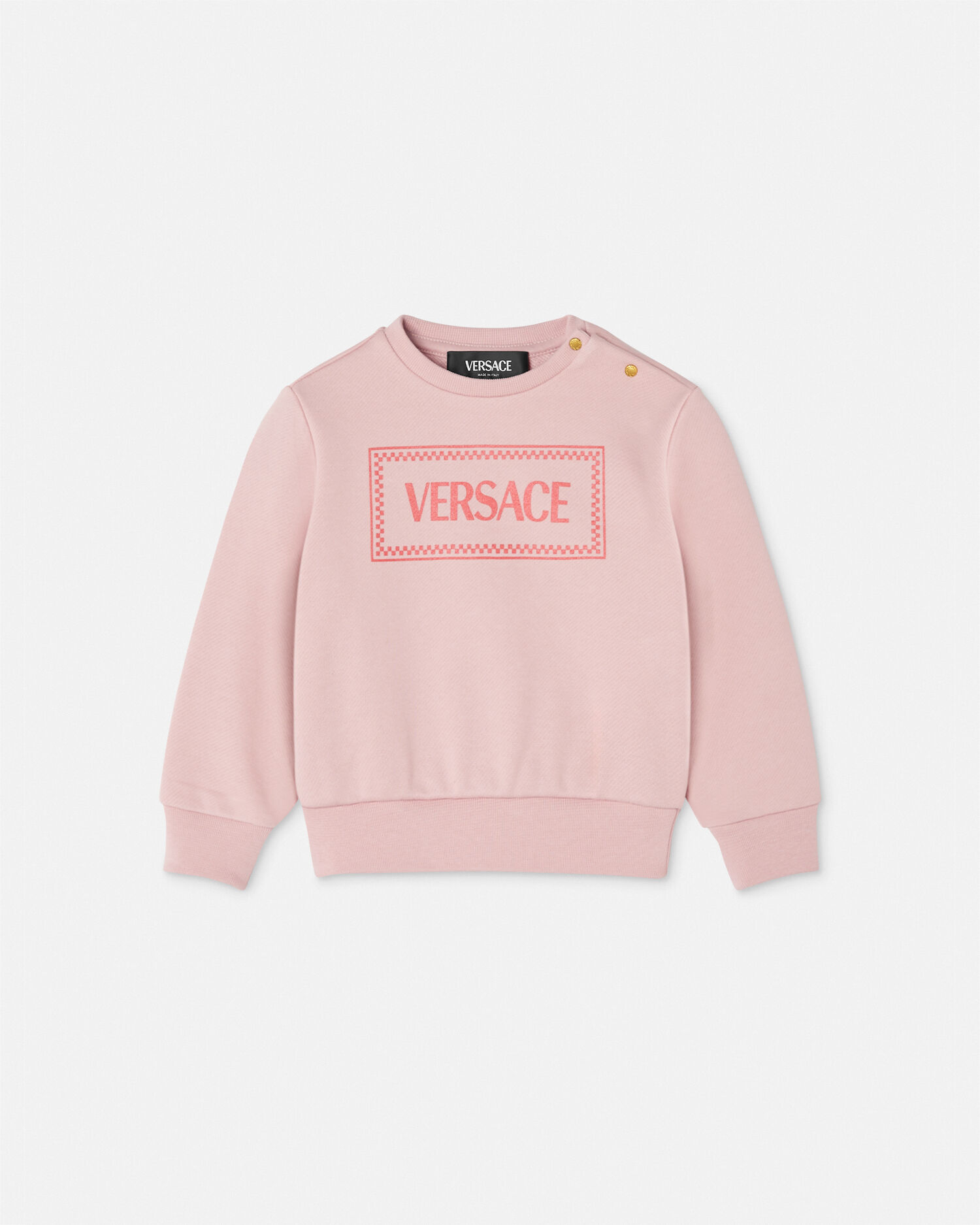 ベビー Tシャツ 90s ヴィンテージ ロゴ ピンク | VERSACE JP