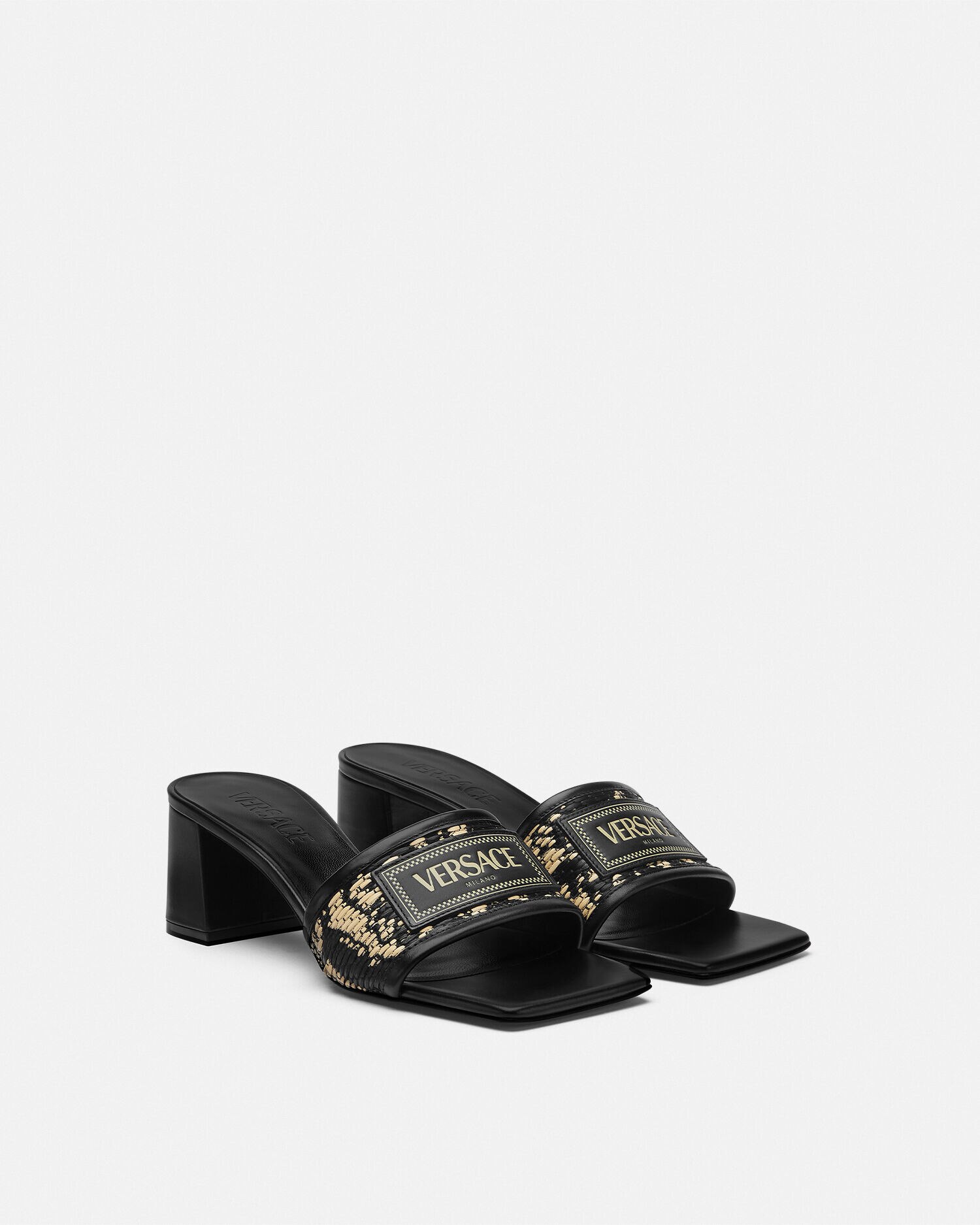 ジャンニヴェルサーチGIANNI VERSACE◇イタリア製サンダル◇ミュール