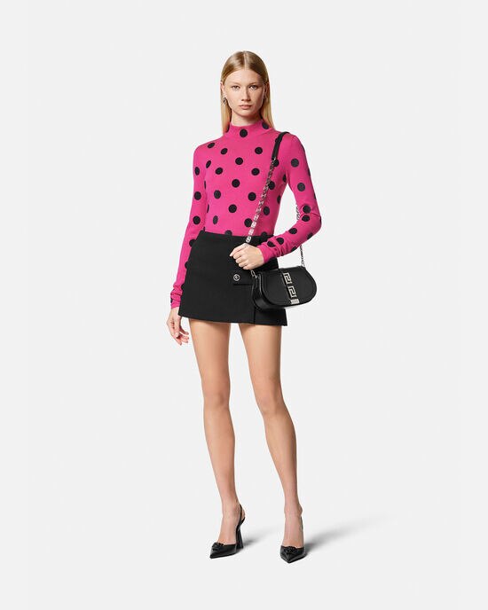 VERSACE ヴェルサーチ FUCSIA スカート レディース 秋冬2023 1011272_1A082081PO30  ia