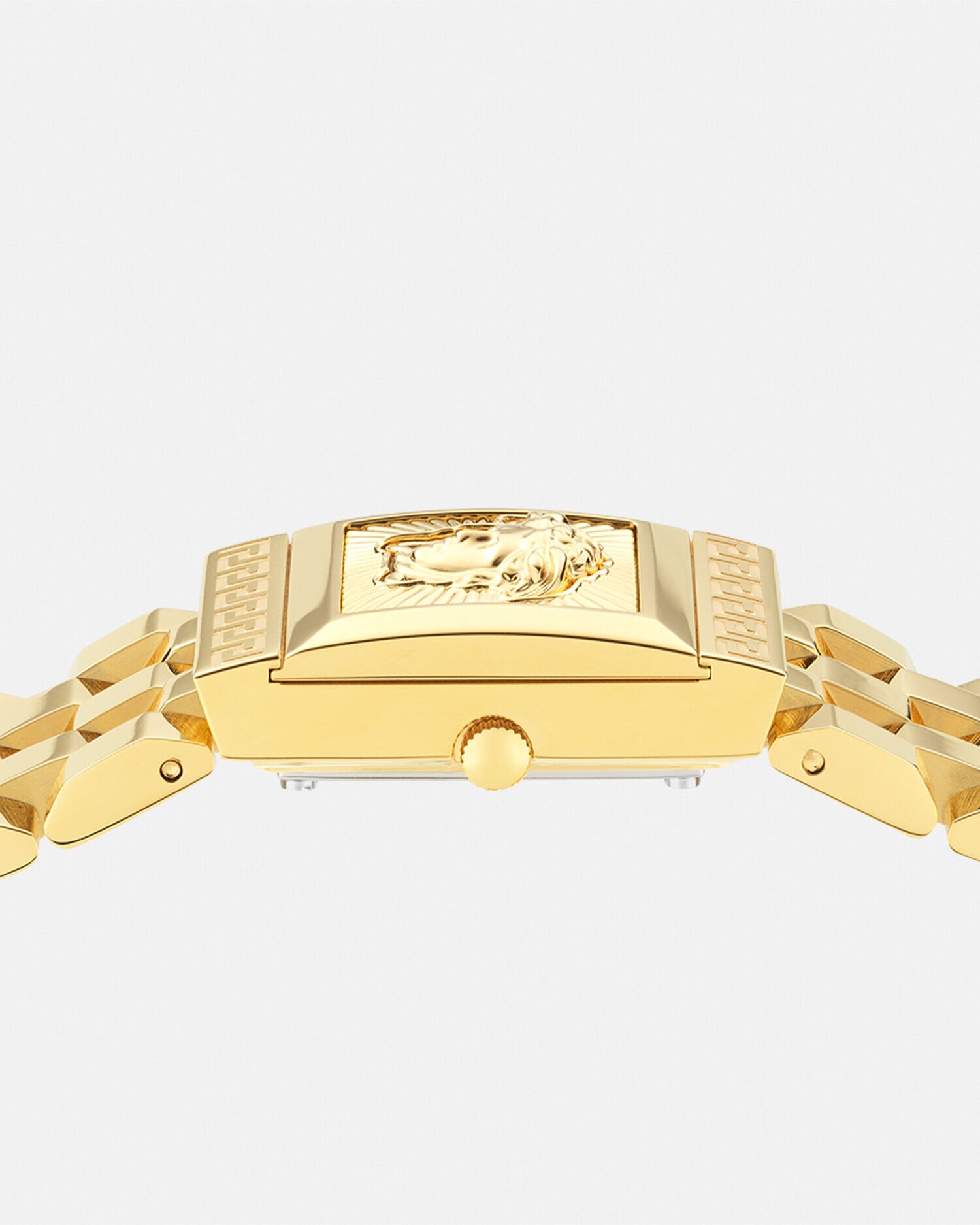 versace フレグランス　ポーチ　ゴールド ヴェルサーチ VERSACE 時計 クォーツ ブラック メンズ