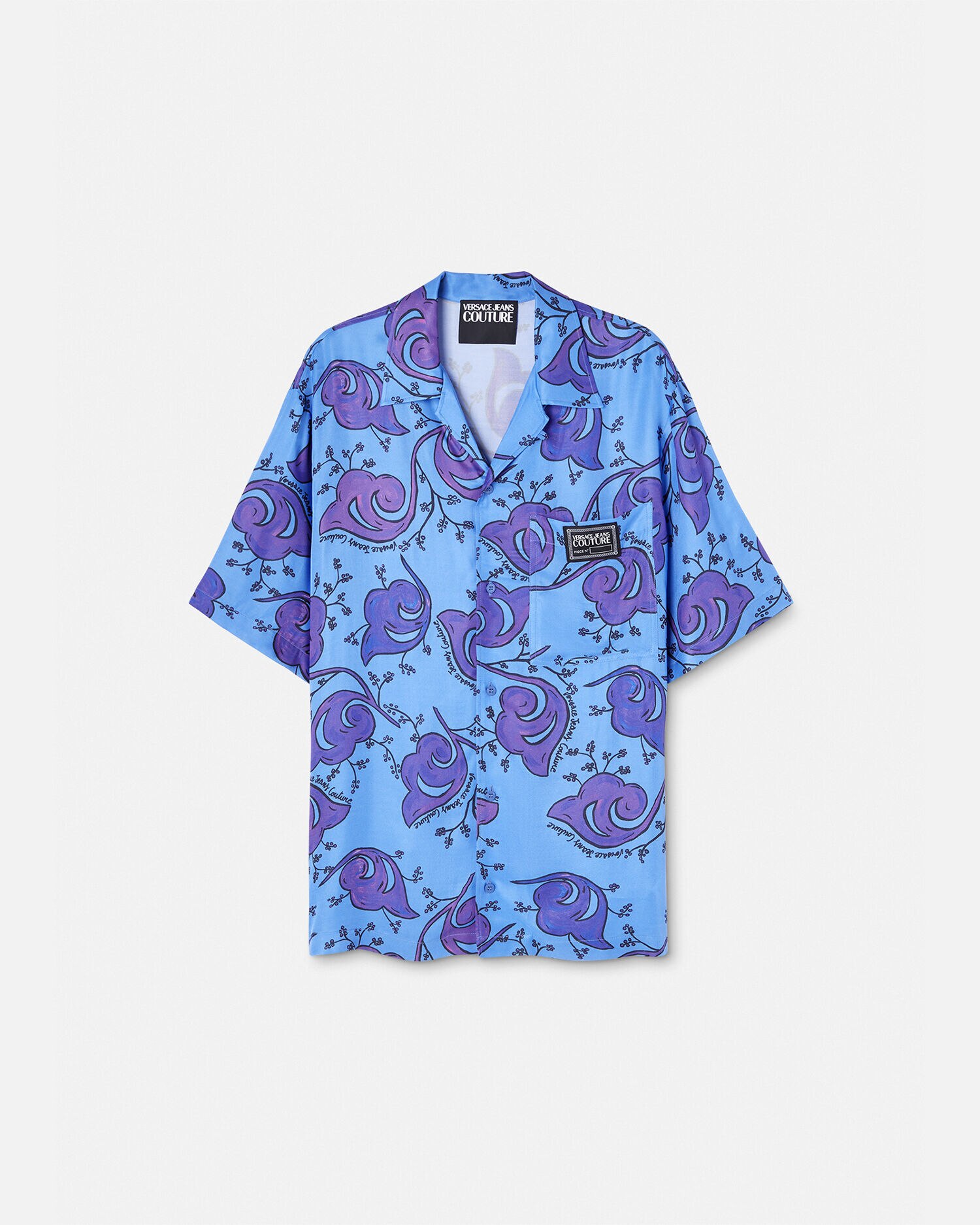 VERSACE JEANS COUTURE トゥィッグス シャツ ブルー 44 トゥィッグス シャツ ブルー | VERSACE JP