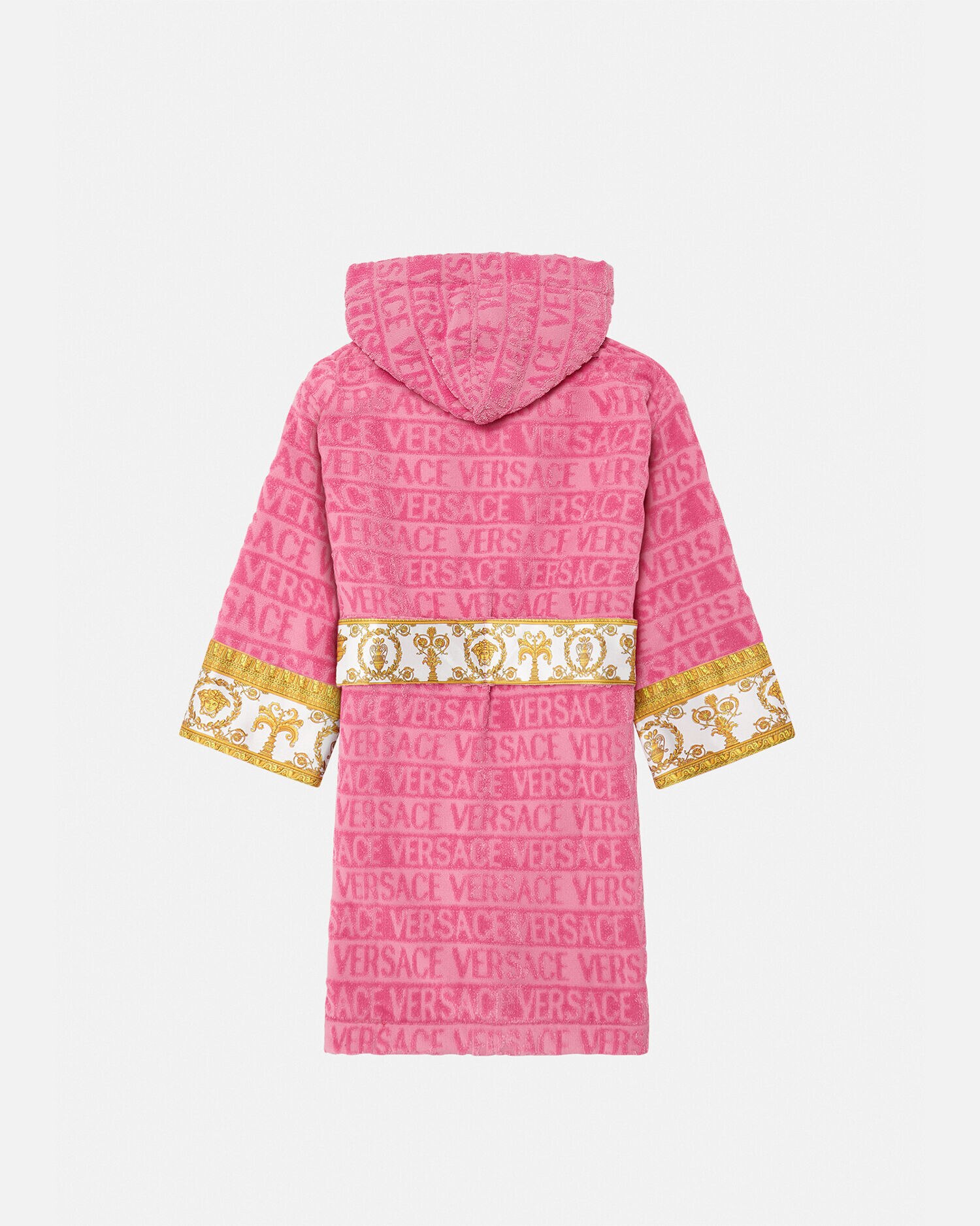 I ♡ バロック キッズ バスローブ ピンク | VERSACE JP