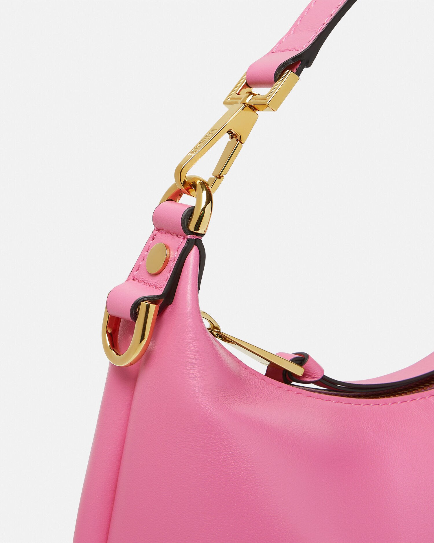VERSACE ホーボー ハンドバッグ ヴェルサーチェ タグ ホーボー バッグ ヴェルサーチェ タグ オレンジ | VERSACE JP