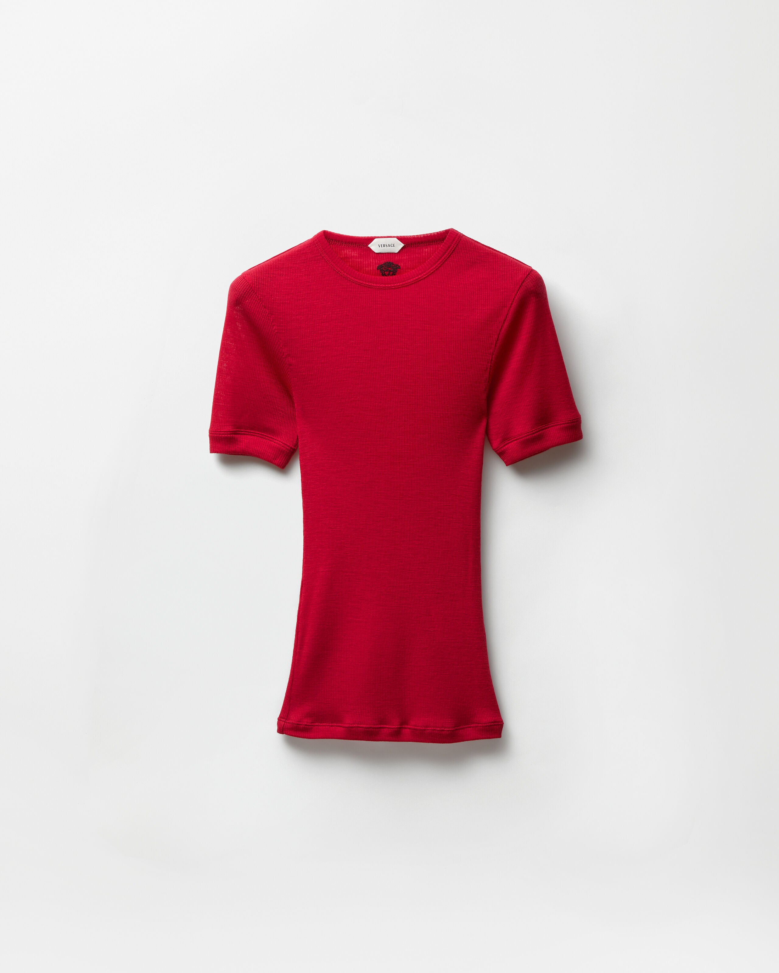 ヴェルサーチ　Versace 赤　Tシャツ　未使用【85458003】 Tシャツ | ヴェルサーチェ 日本