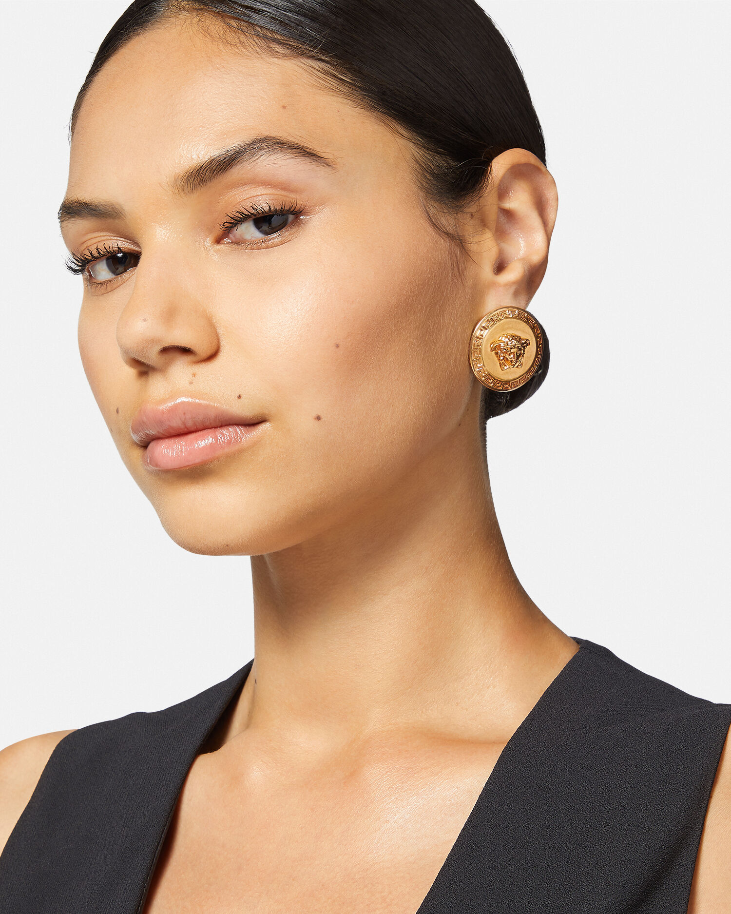 トリビュート メドゥーサ イヤリング ゴールド | VERSACE JP