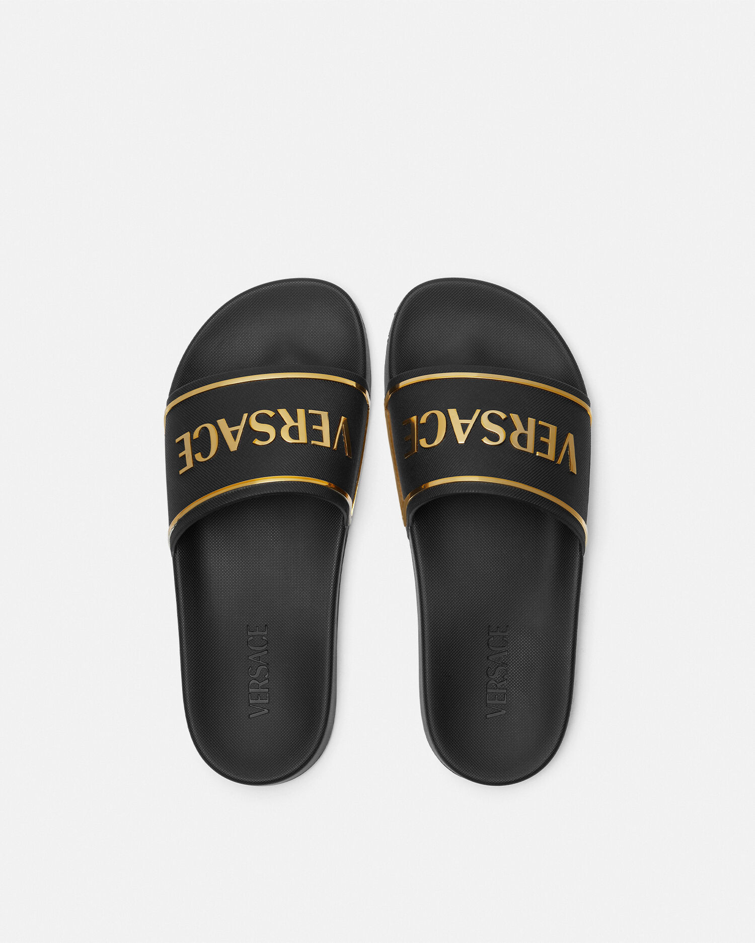 ロゴ スライダーサンダル | VERSACE JP