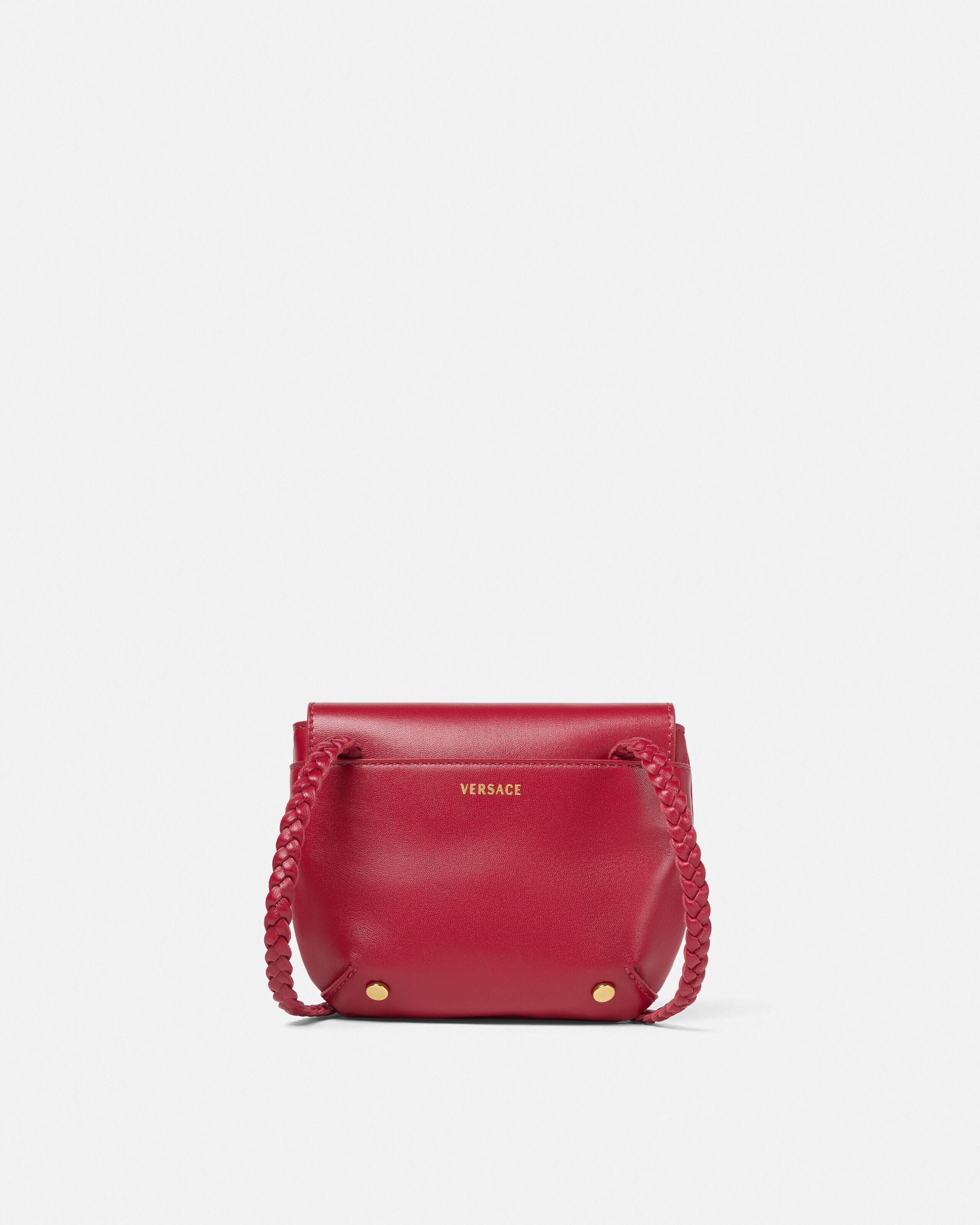 キッズレザークロスボディバッグ レッド | VERSACE JP