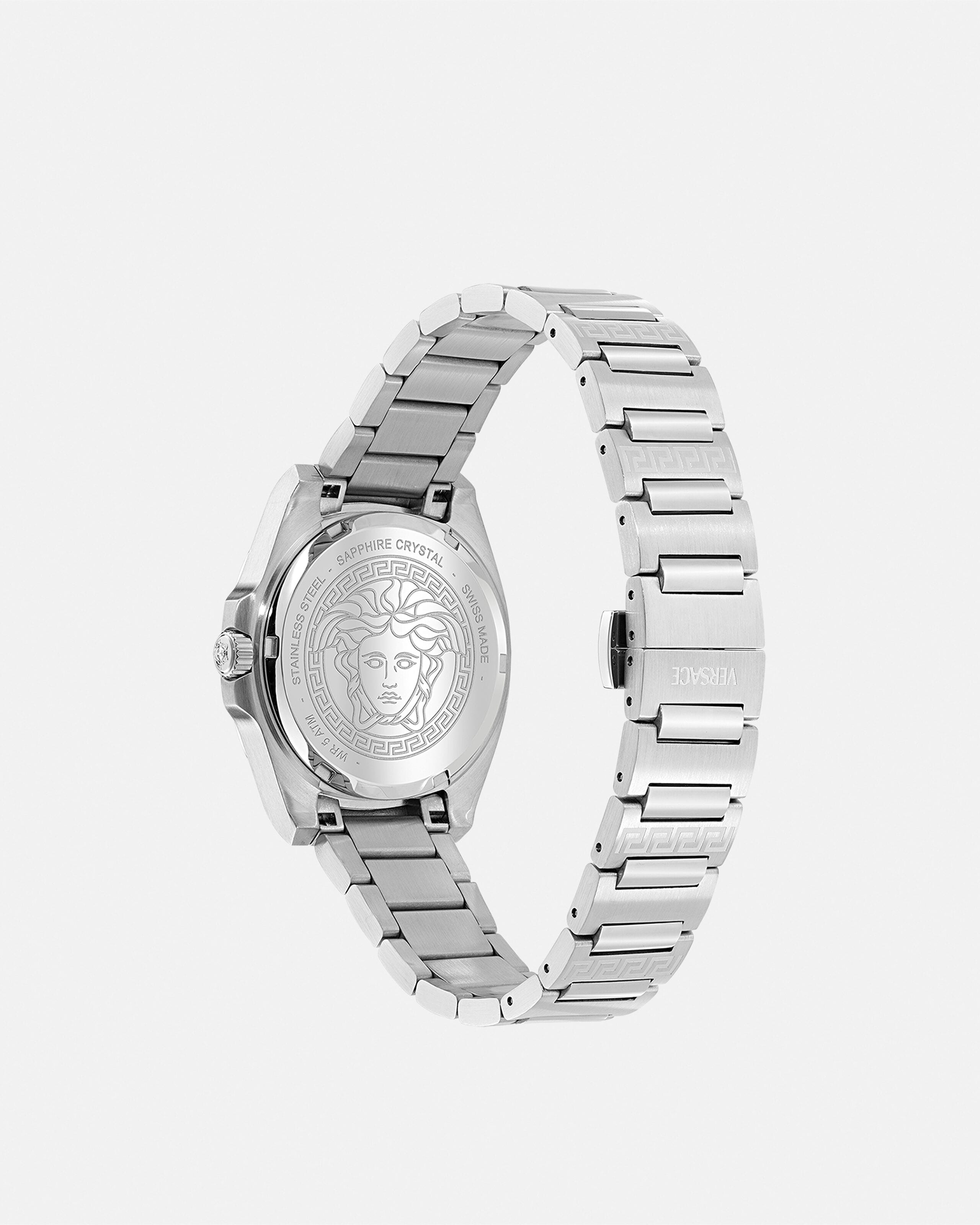 グレカ パルス ウォッチ シルバー | VERSACE JP