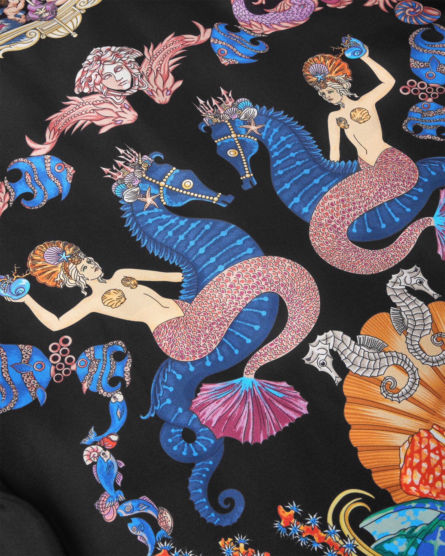 シルク シャツ コーラル シアター | VERSACE JP