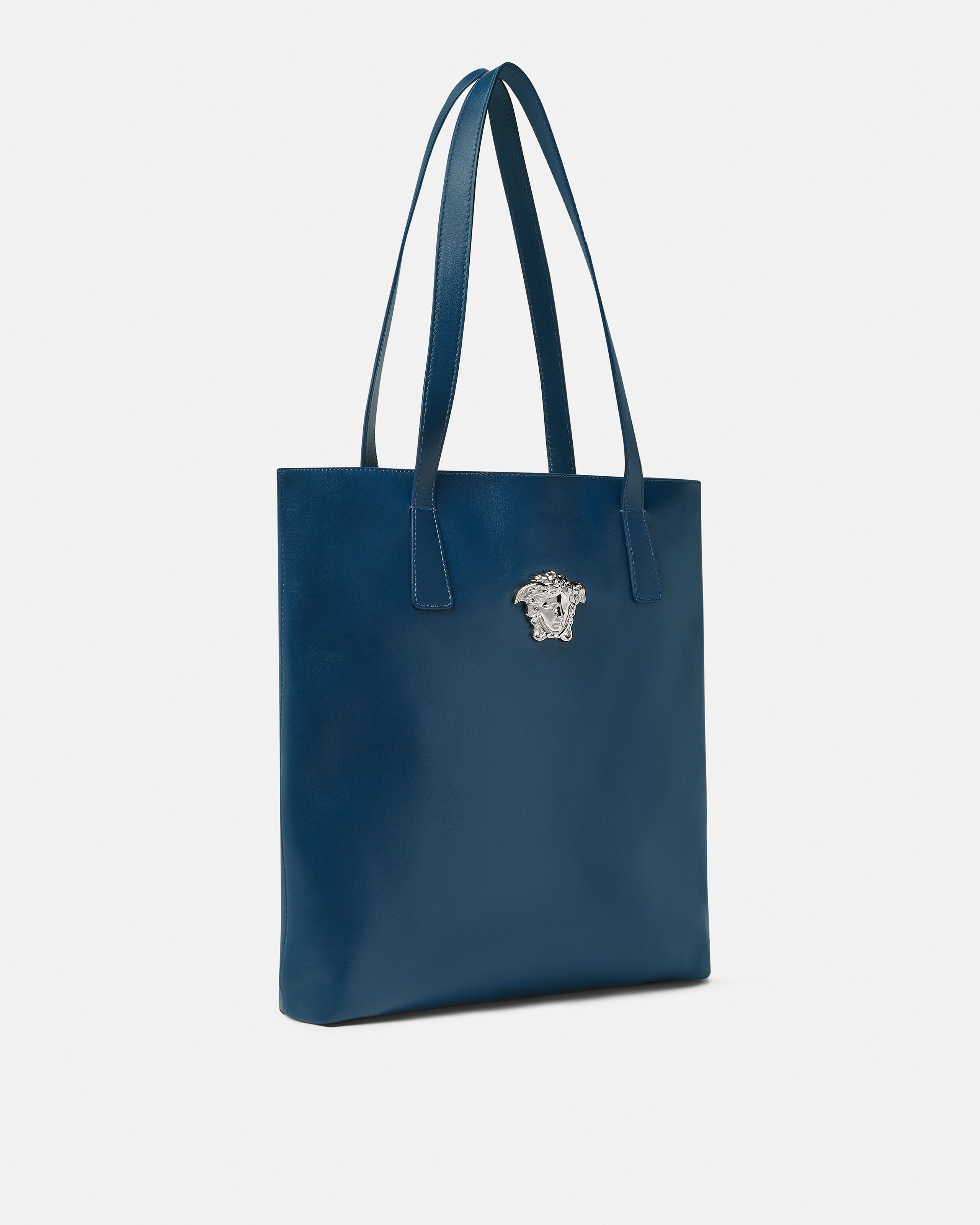 Versace　ショルダーバッグ　レザー　ブルー　イタリア製 ヴェルサーチ VERSACE ショルダーバッグ レザー ブルー : ブランド